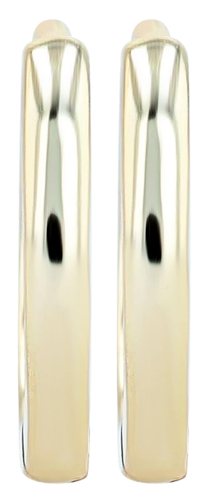 Adelia´s Paar Creolen »Damen Ohrringe ¿ Klappcreole aus 925 Silber«