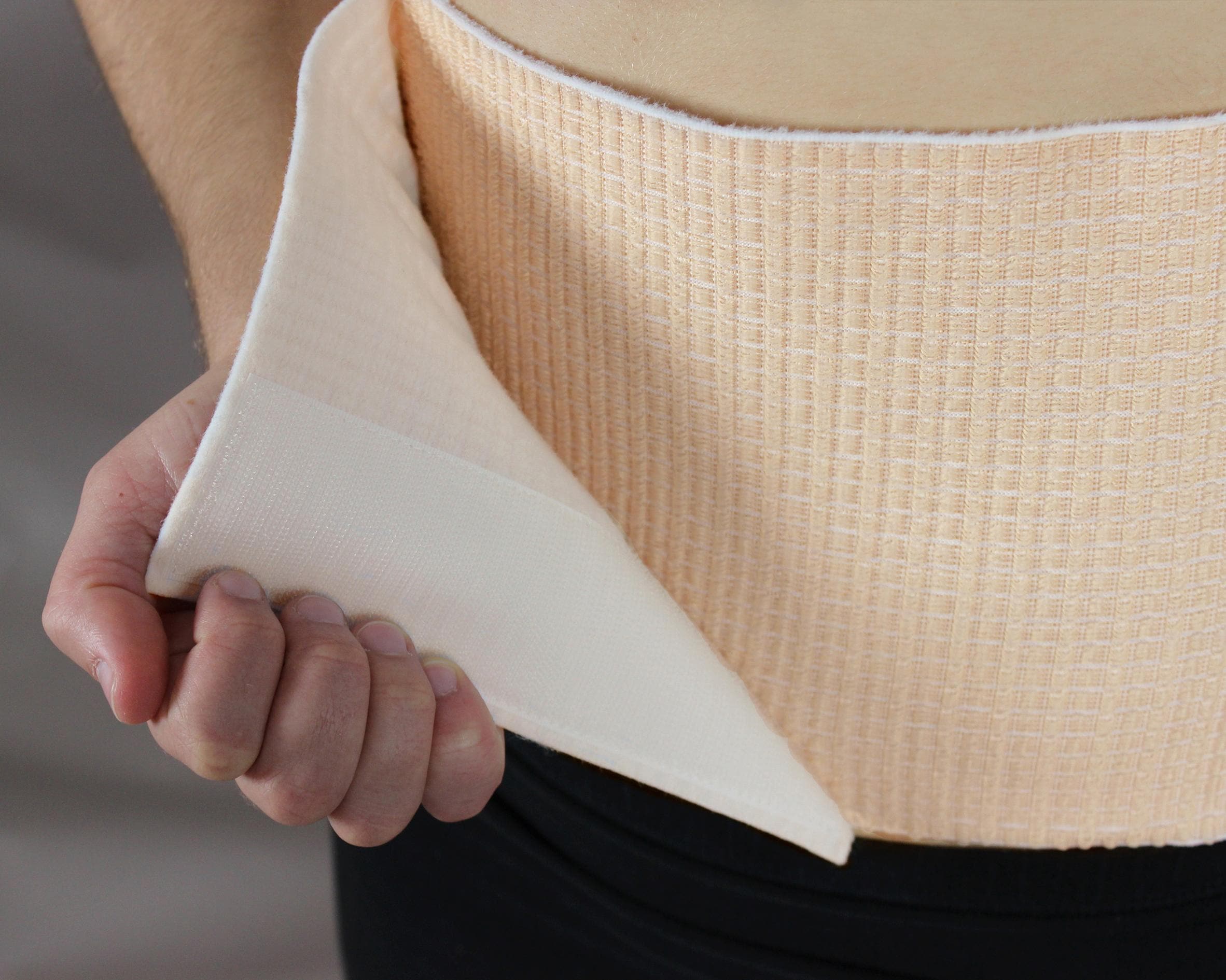 Hydas Stützbandage »mit Nierenwärmer, gibt der Wirbelsäule Halt und schützt vor Kälte«, Unterstützt bei Muskelschwäche, wärmendes Innenfutter