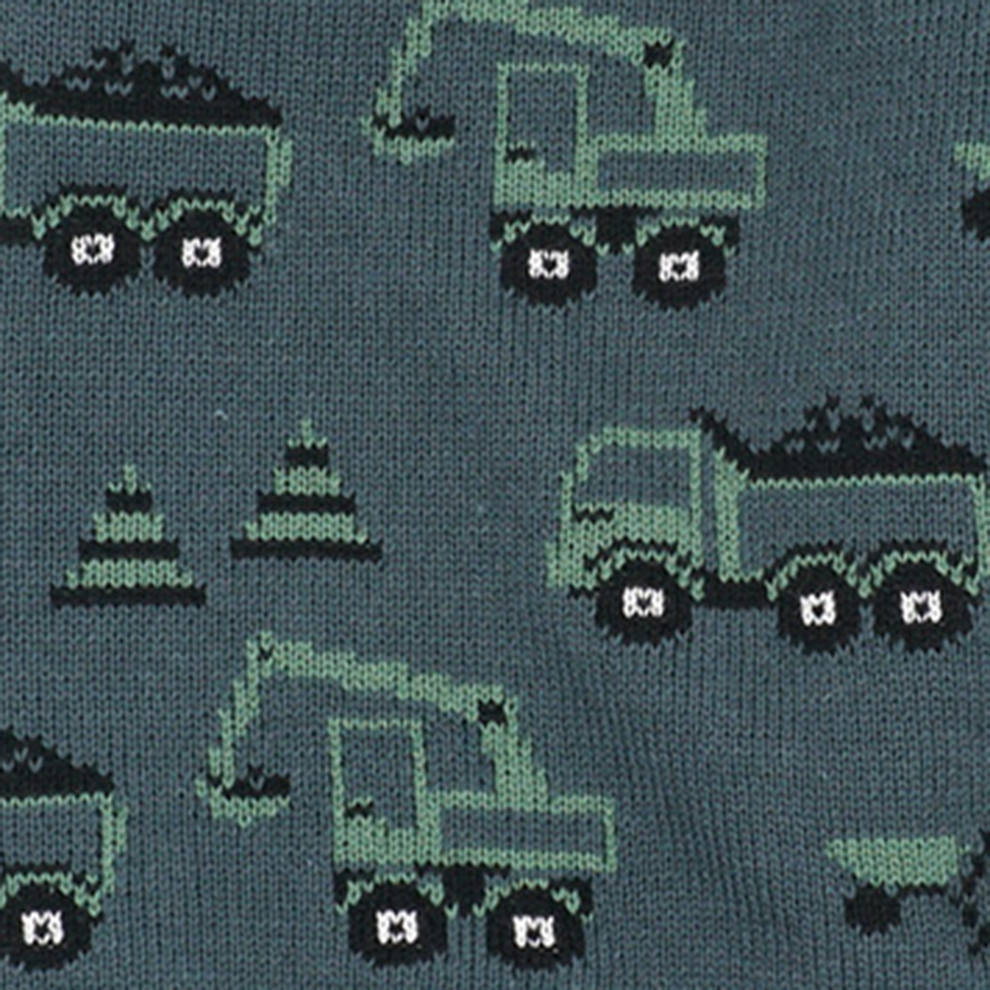 MAXIMO Strickmütze Baumwolle, gefüttert, kontrastfarbener Bommel, Motiv