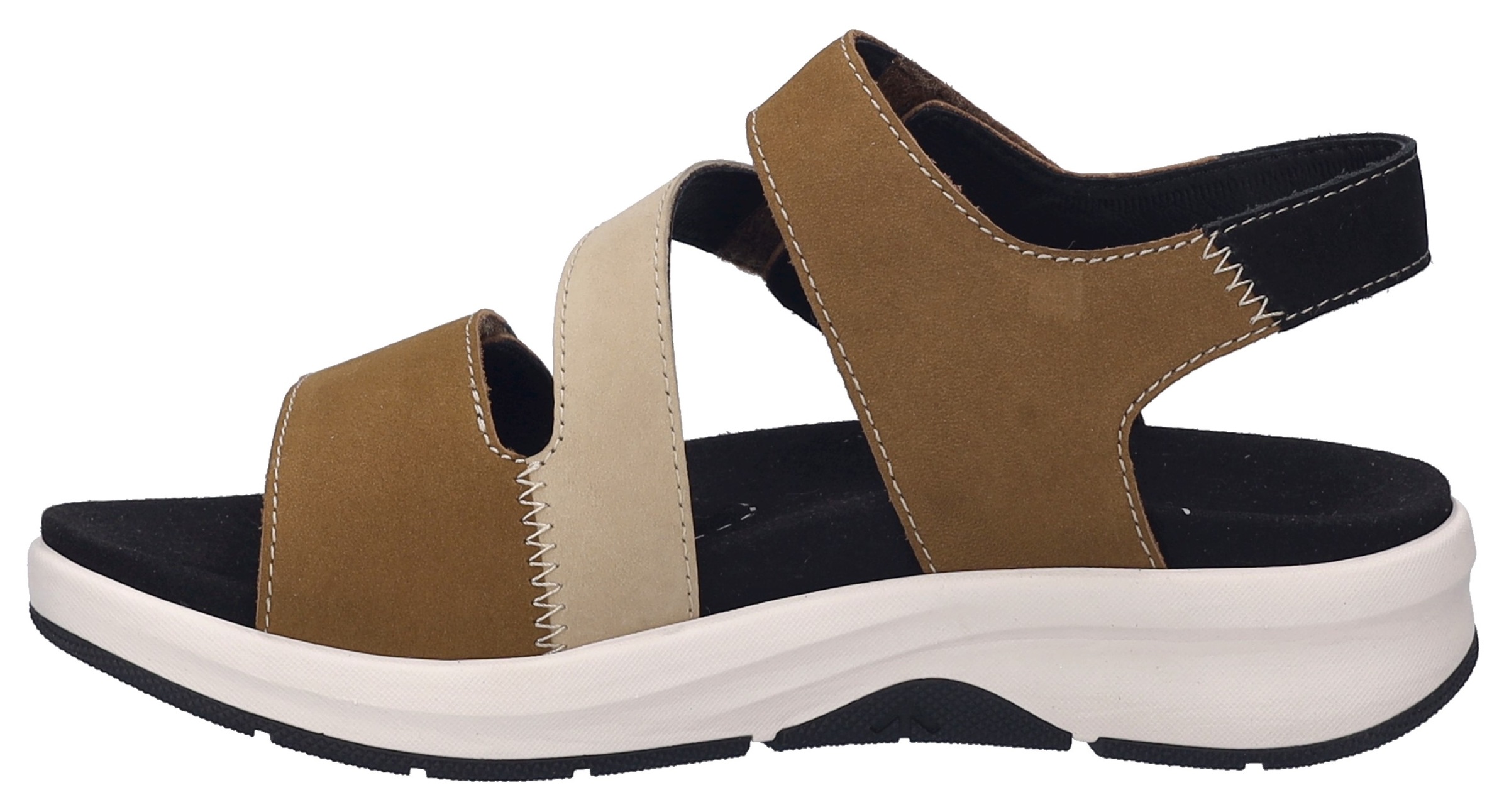 Josef Seibel Sandale »Estelle 06«, Komfortschuh, Sandalette, Klettschuh mit Fußbett