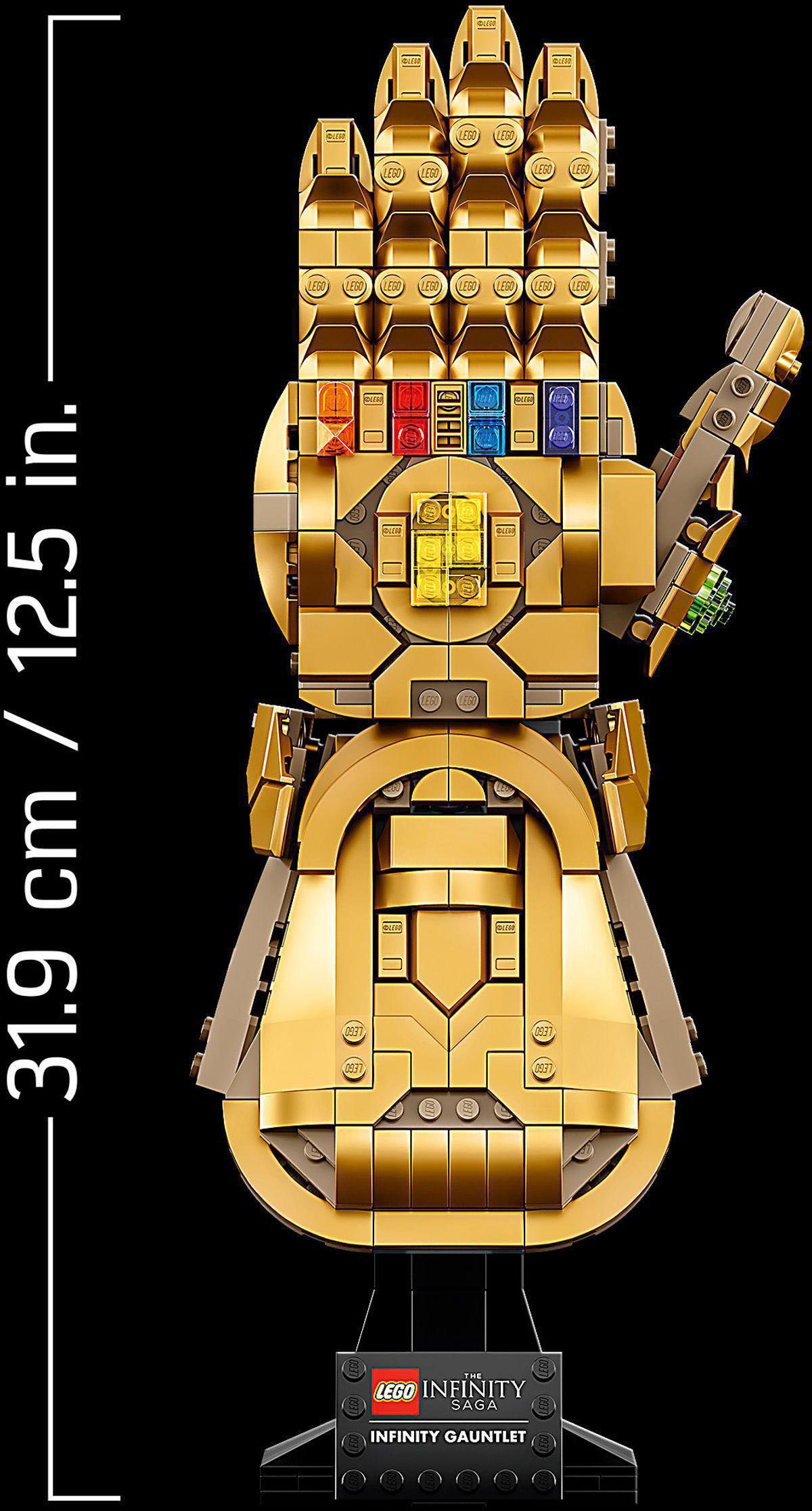 LEGO® Konstruktionsspielsteine »Infinity Handschuh (76191), Marvel Avengers Movie 4«, (590 St.), Made in Europe