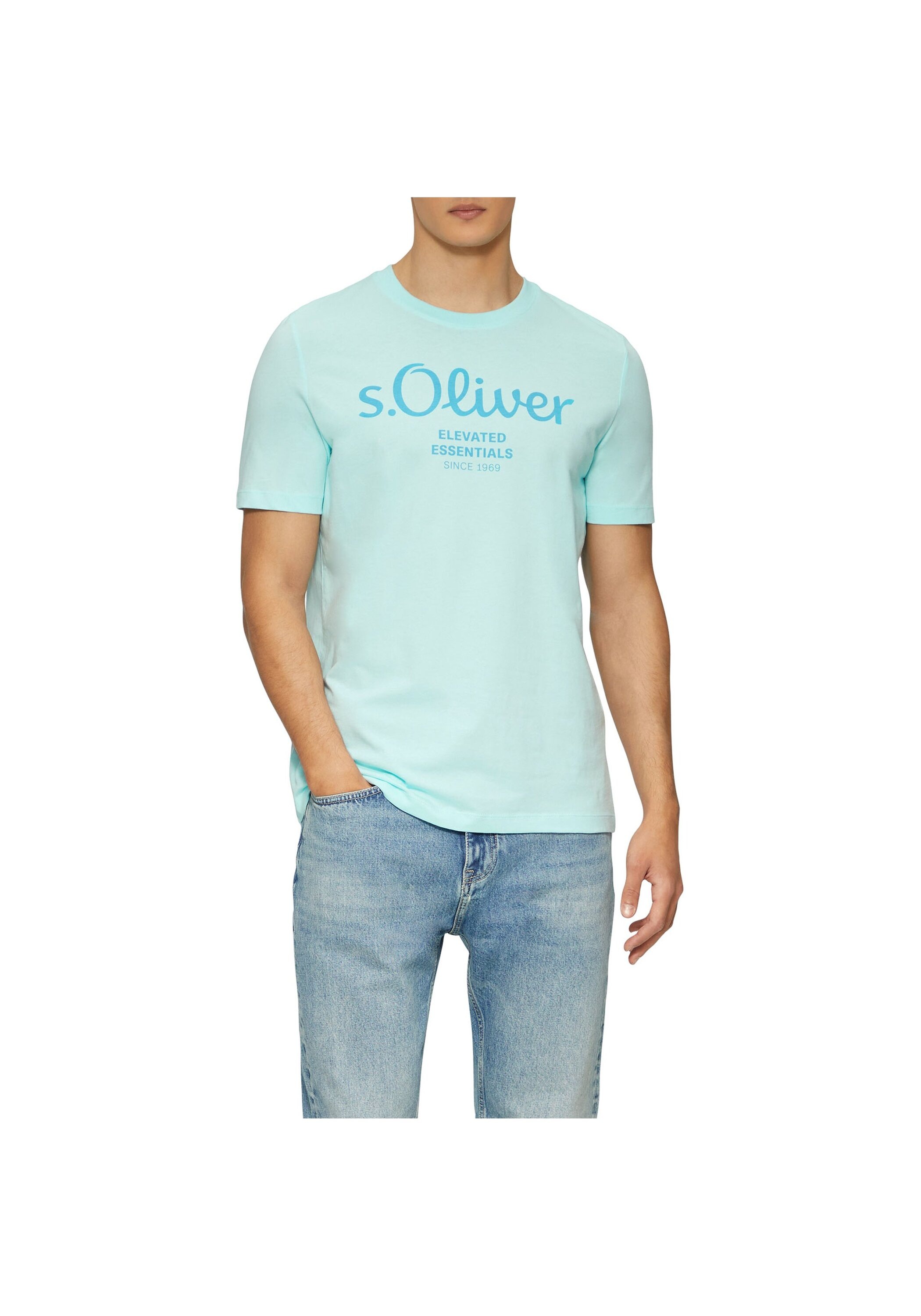 s.Oliver T-Shirt »T-Shirt Logo T-Shirt 1er Pack«