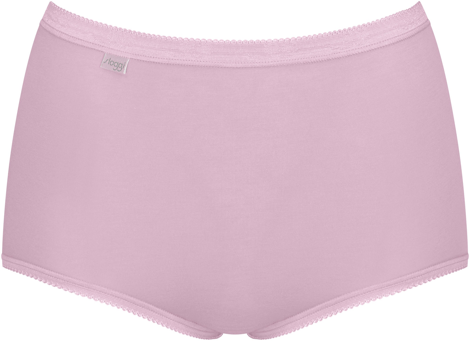 sloggi Maxislip »Basic+«, (4er Pack), Baumwollmischung, weiche Nähte, hohe Taille, elastisch