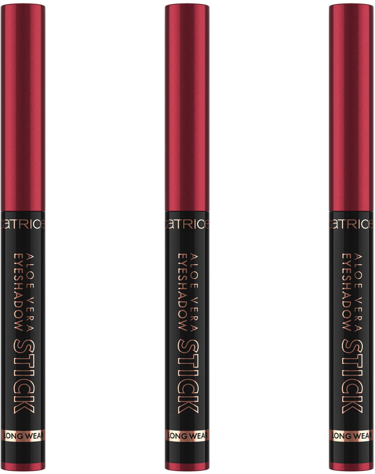 Catrice Lidschatten »Aloe Vera Eyeshadow Stick«, (Set, 3 tlg.), mit cremiger Textur