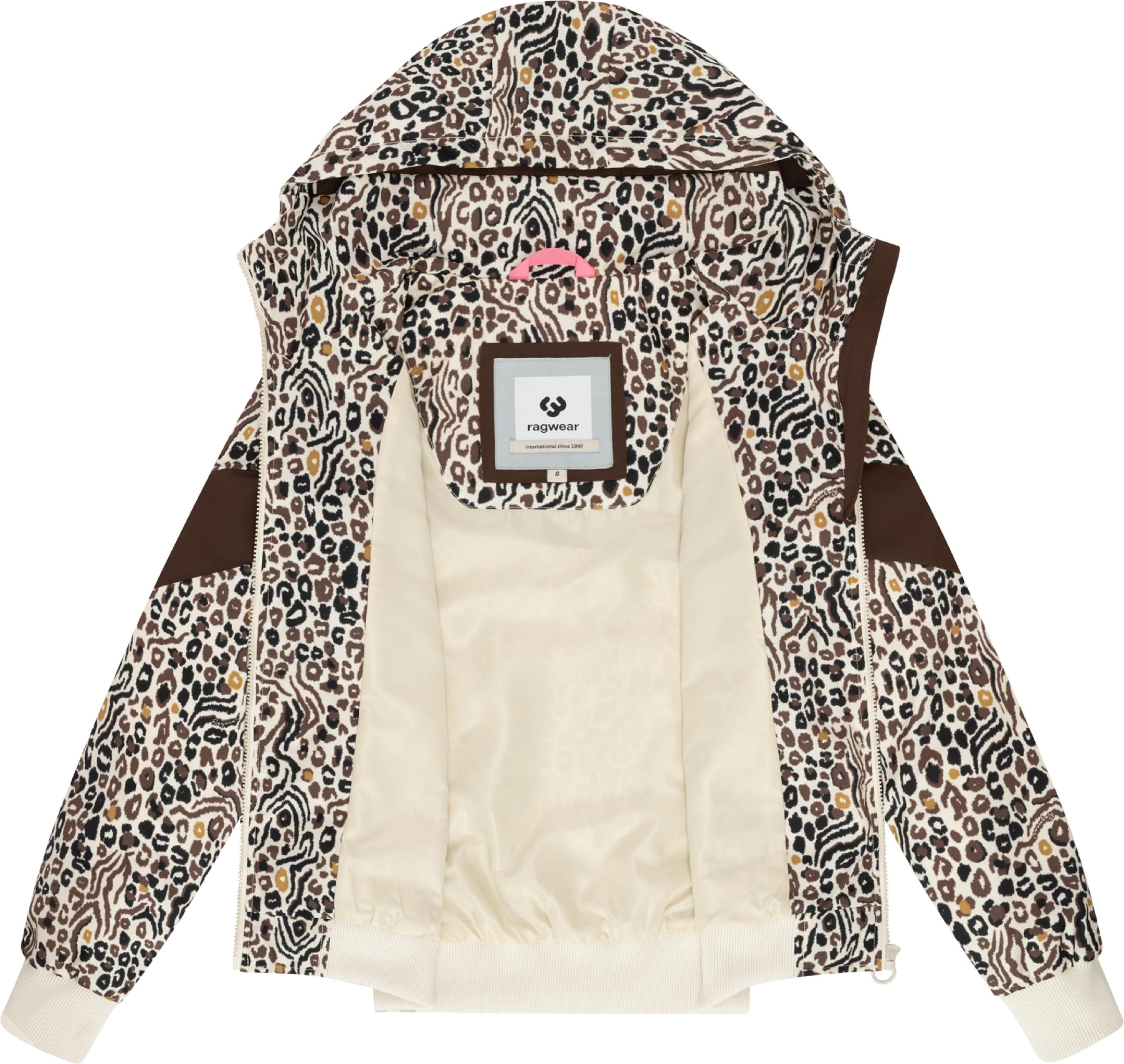 Ragwear Funktionsjacke »Funktionsjacke Oggie Block Leo YOUMODO« mit Kapuze Wasserdichte & atmungsaktive Übergangsjacke