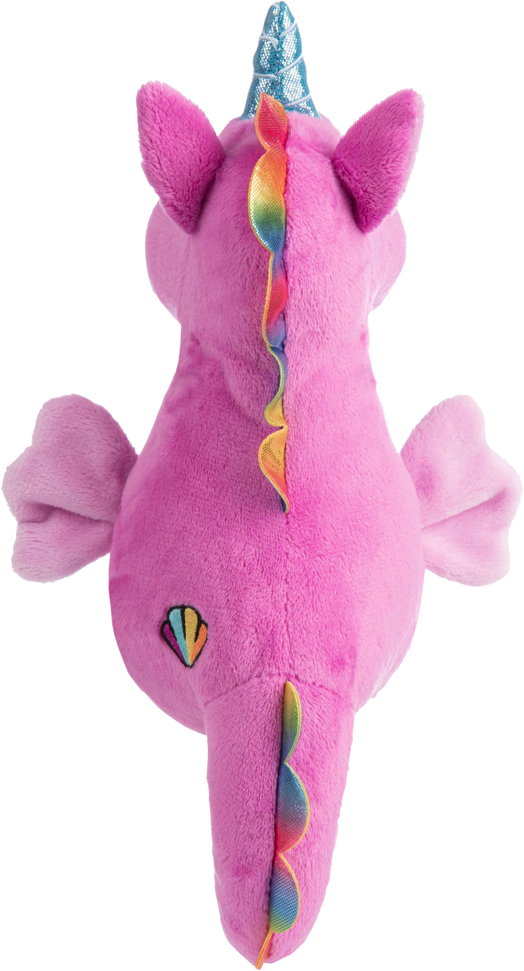 Nici Kuscheltier »Theodor & Friends, Seepferdchen Laguna Rainbow, 27 cm«, enthält recyceltes Material (Global Recycled Standard)