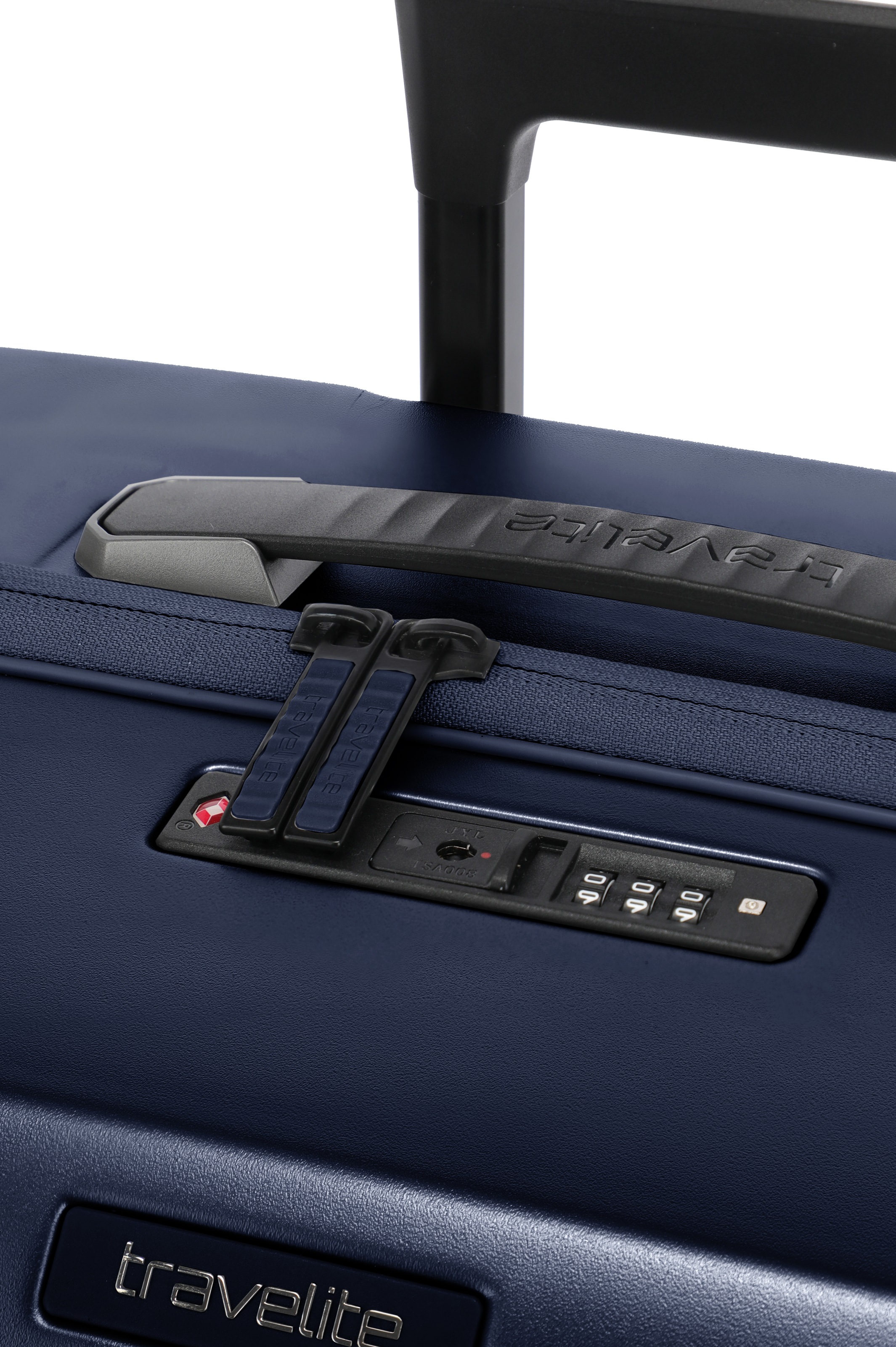 travelite Trolley »MILLENNIUM Reisekoffer Hartschale« 37 l 4 Rollen aus leichtem Polycarbonat mit stabiler Bauweise und Innenaufteilung