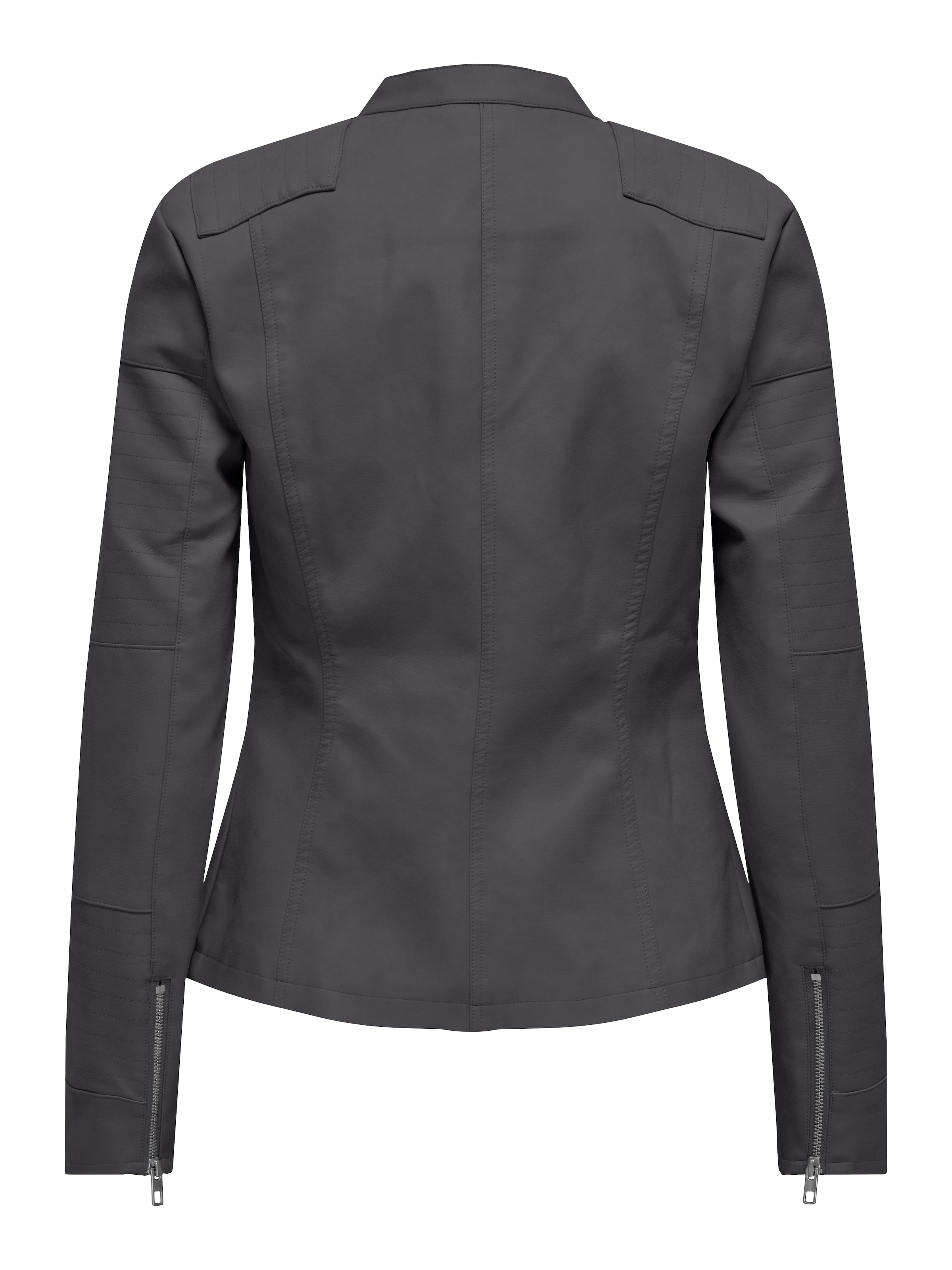 ONLY Lederimitatjacke »ONLAVA FAUX LEATHER BIKER OTW NOOS«, mit Biker-Details