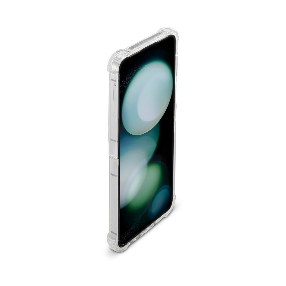 Hama Smartphone-Hülle »Handyhülle für Samsung Galaxy Z Flip5, durchsichtig, kein Vergilben«, Galaxy Z Flip5, transparent, Cover, griffig, faltbar, Rundumschutz, schlankes Design