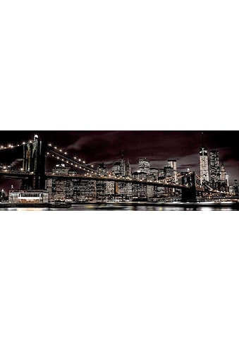 Reinders! Deco-Panel »New York bei Nacht«, 156/52 cm kaufen