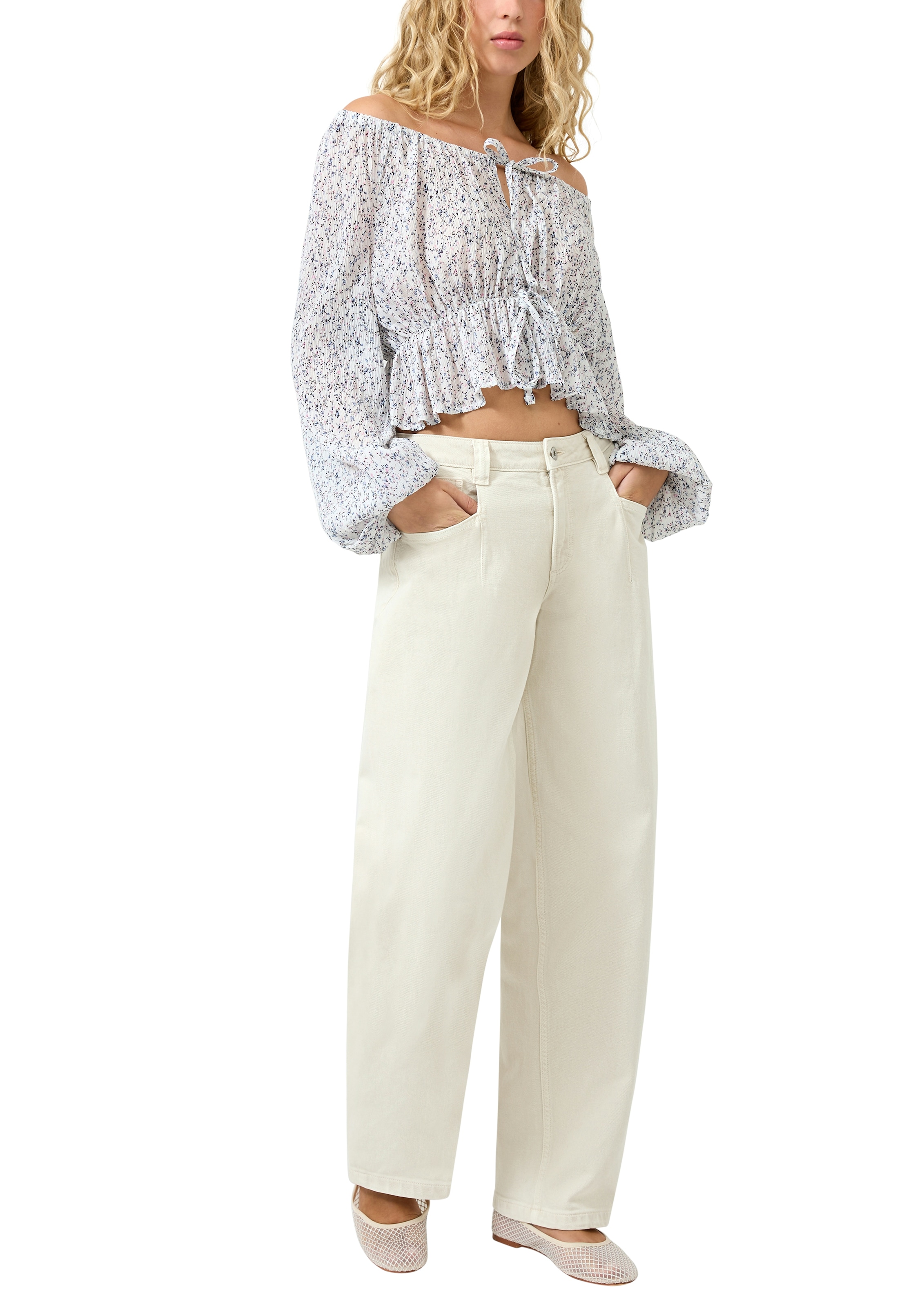 QS 5-Pocket-Jeans mit Stretch