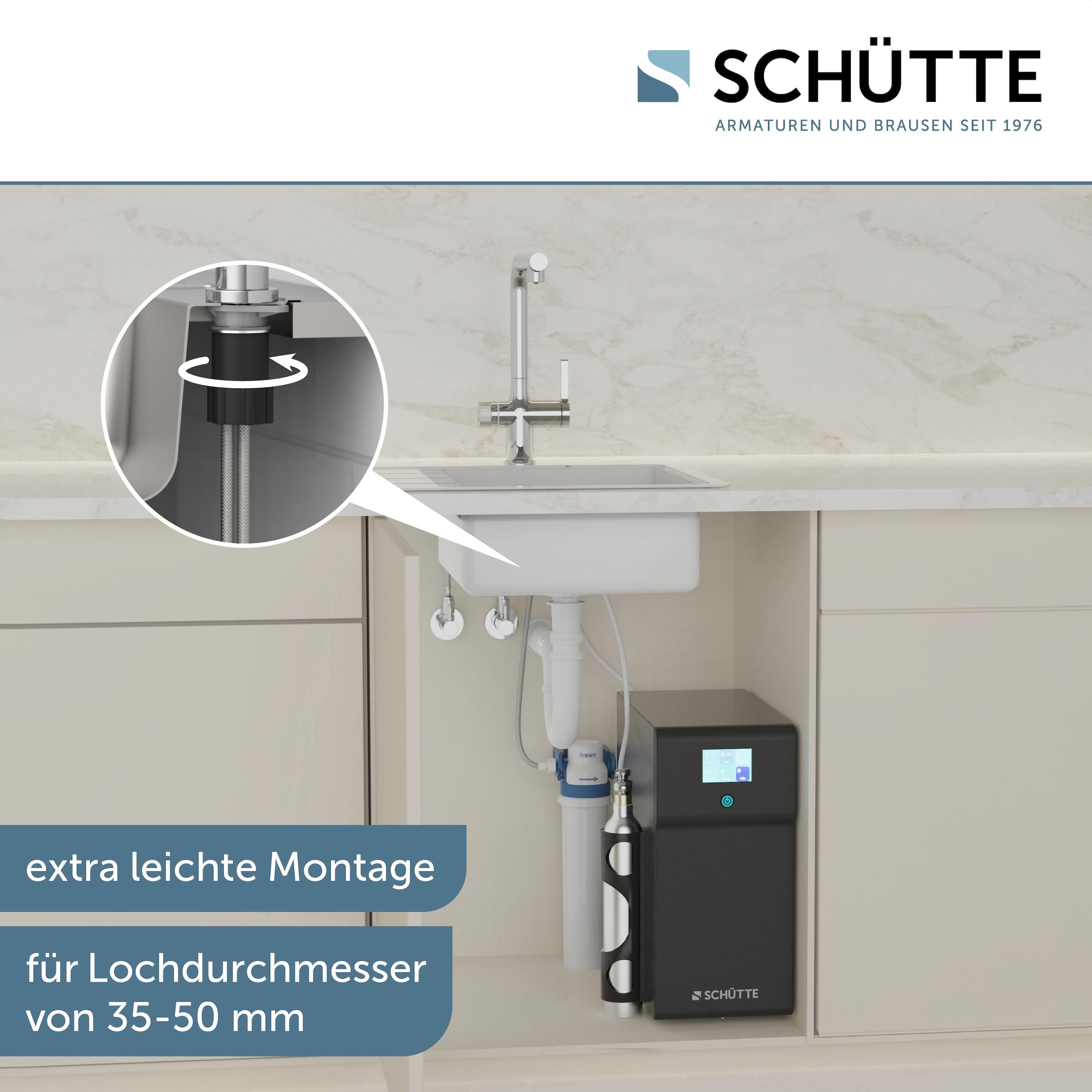 Schütte Spültischarmatur »»AQUASTAR PREMIUM« Sprudelwasser-Spültischarmatur«
