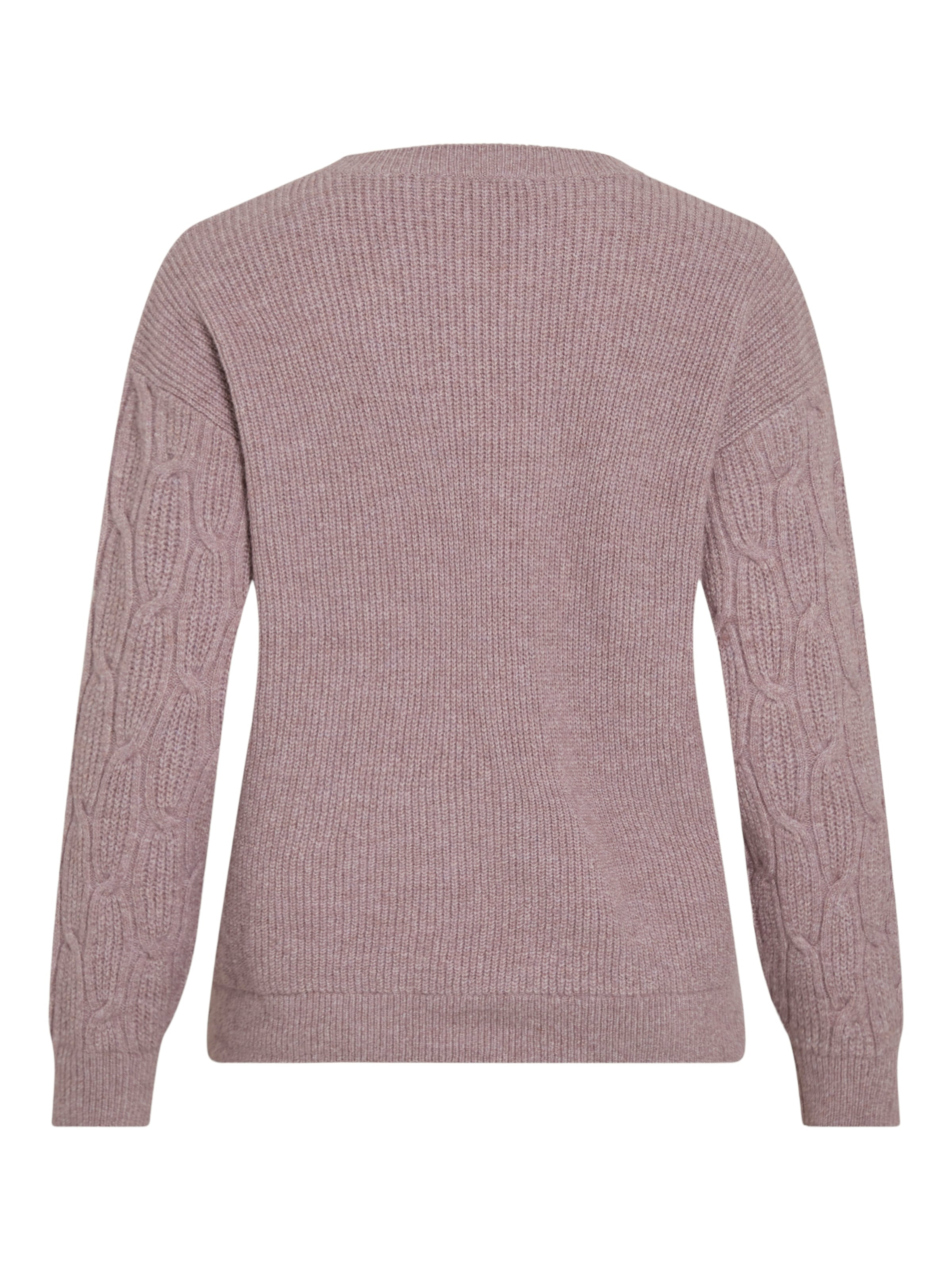 Vila Strickpullover »VILASSIA O-NECK L/S CABEL KNIT TOP -NOOS«