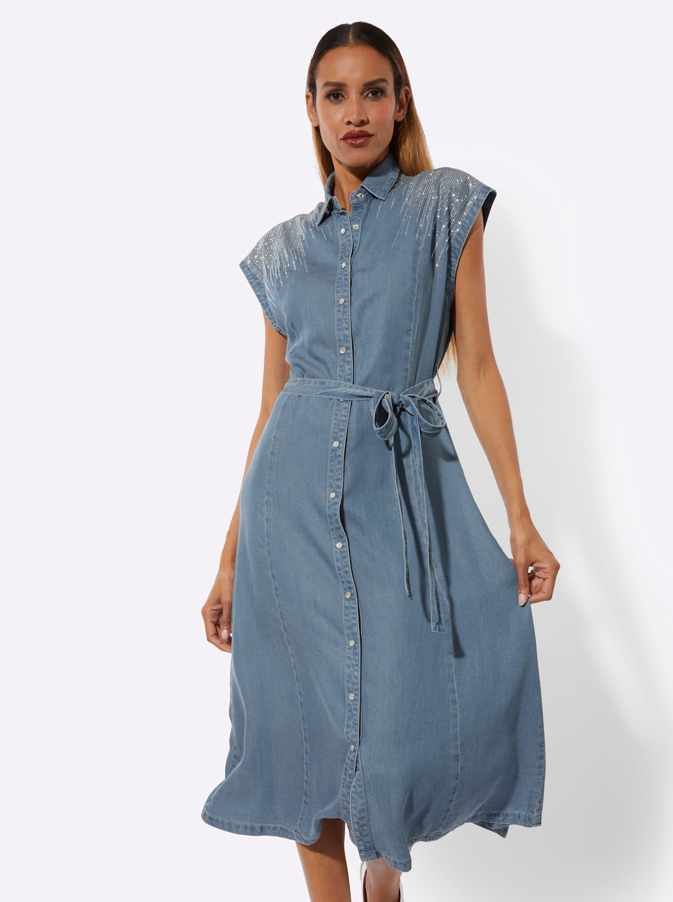 creation L Jeanskleid »Lyocell-Jeans-Kleid«