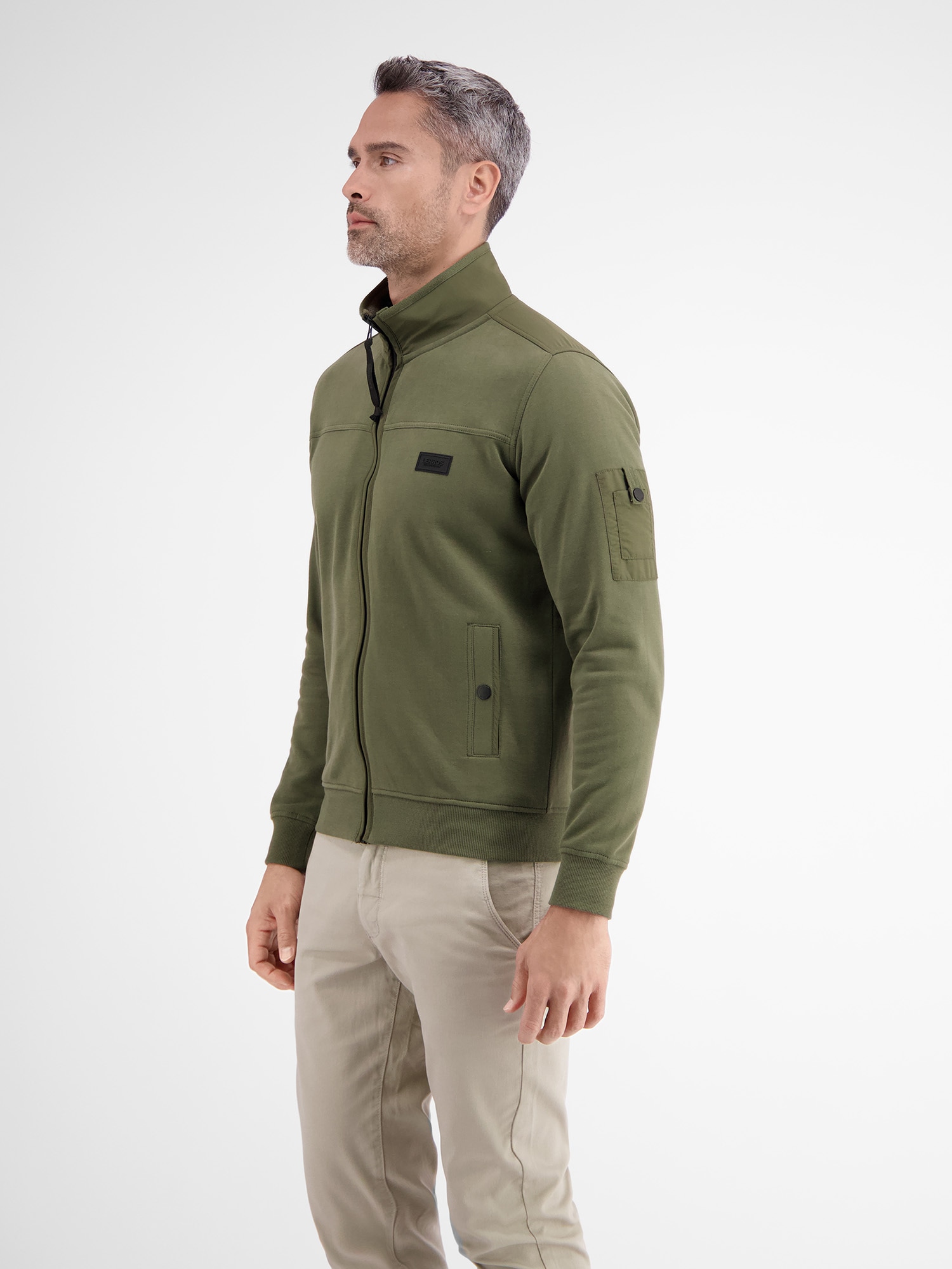 LERROS Sweatjacke »LERROS Sweatjacke in weicher Qualität«