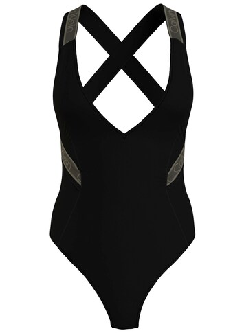 Calvin Klein Swimwear Badeanzug »Lacy«, mit Schriftzügen kaufen