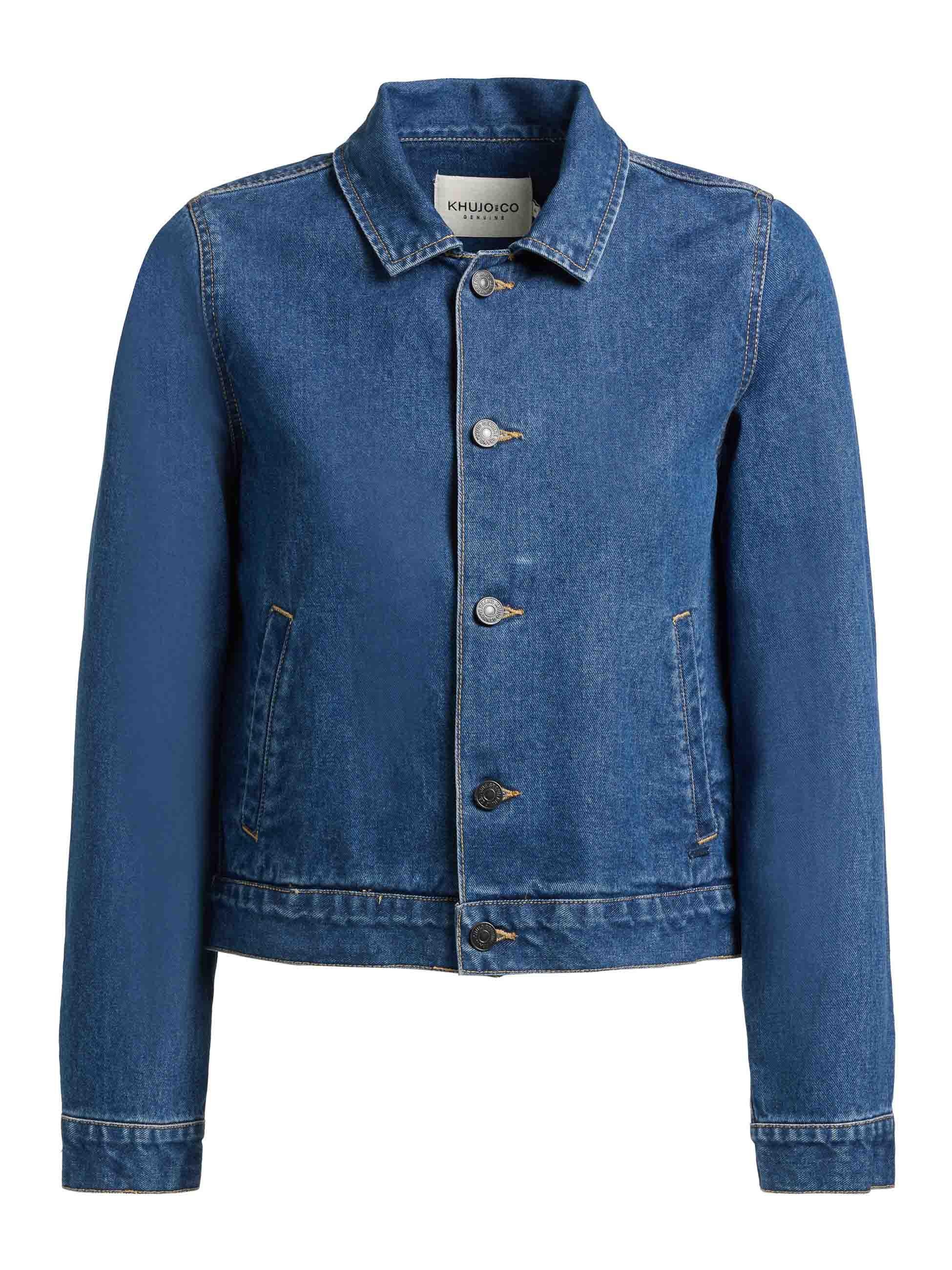 khujo Jeansjacke »Jeansjacke Renia« ohne Kapuze Moderne Damen Denim-Jacke