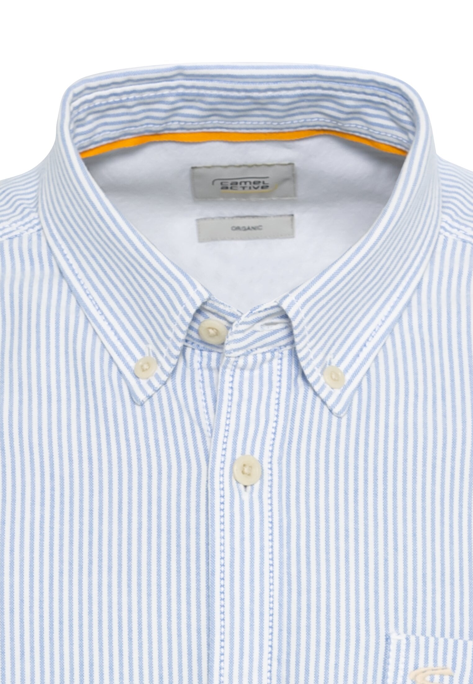 camel active Langarmhemd, mit Button-down-Kragen
