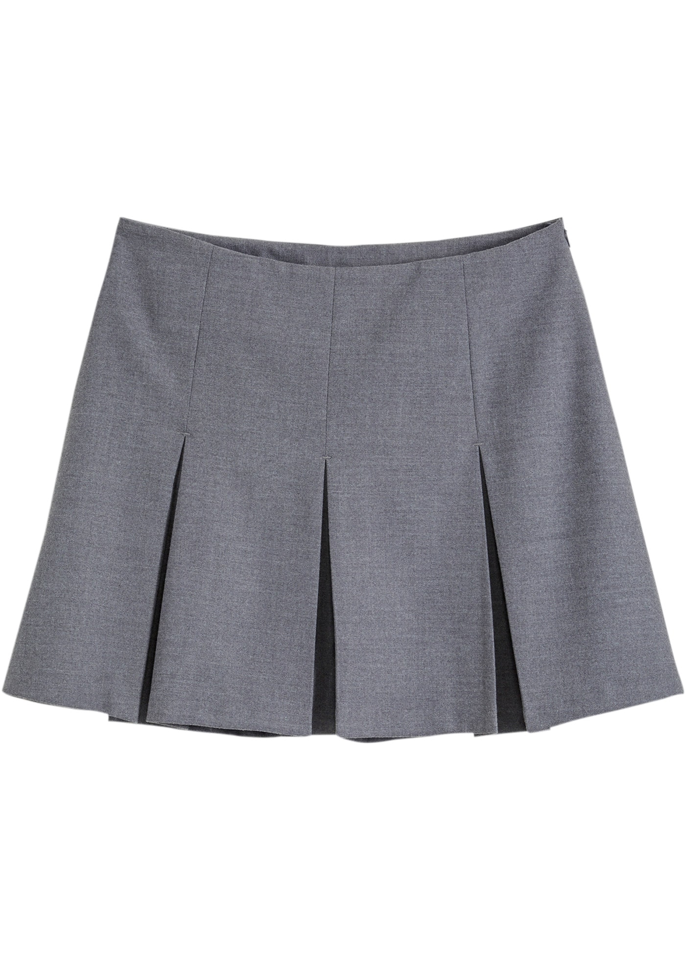 bonprix Minirock Minirock aus Viskose-Mix