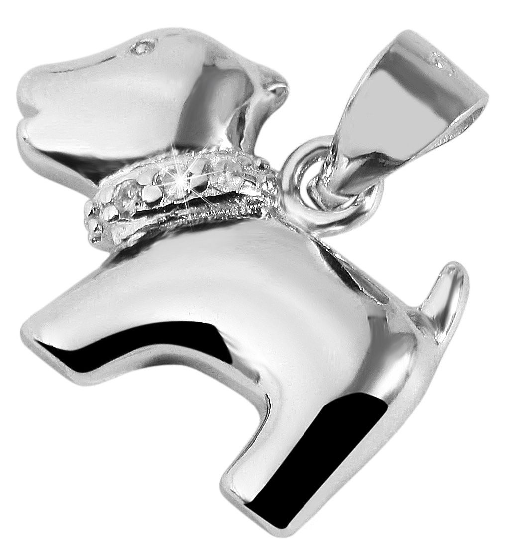 Adelia´s Kettenanhänger »Damen Anhänger ¿ Charmanhänger aus 925 Silber mit Zirkonia«