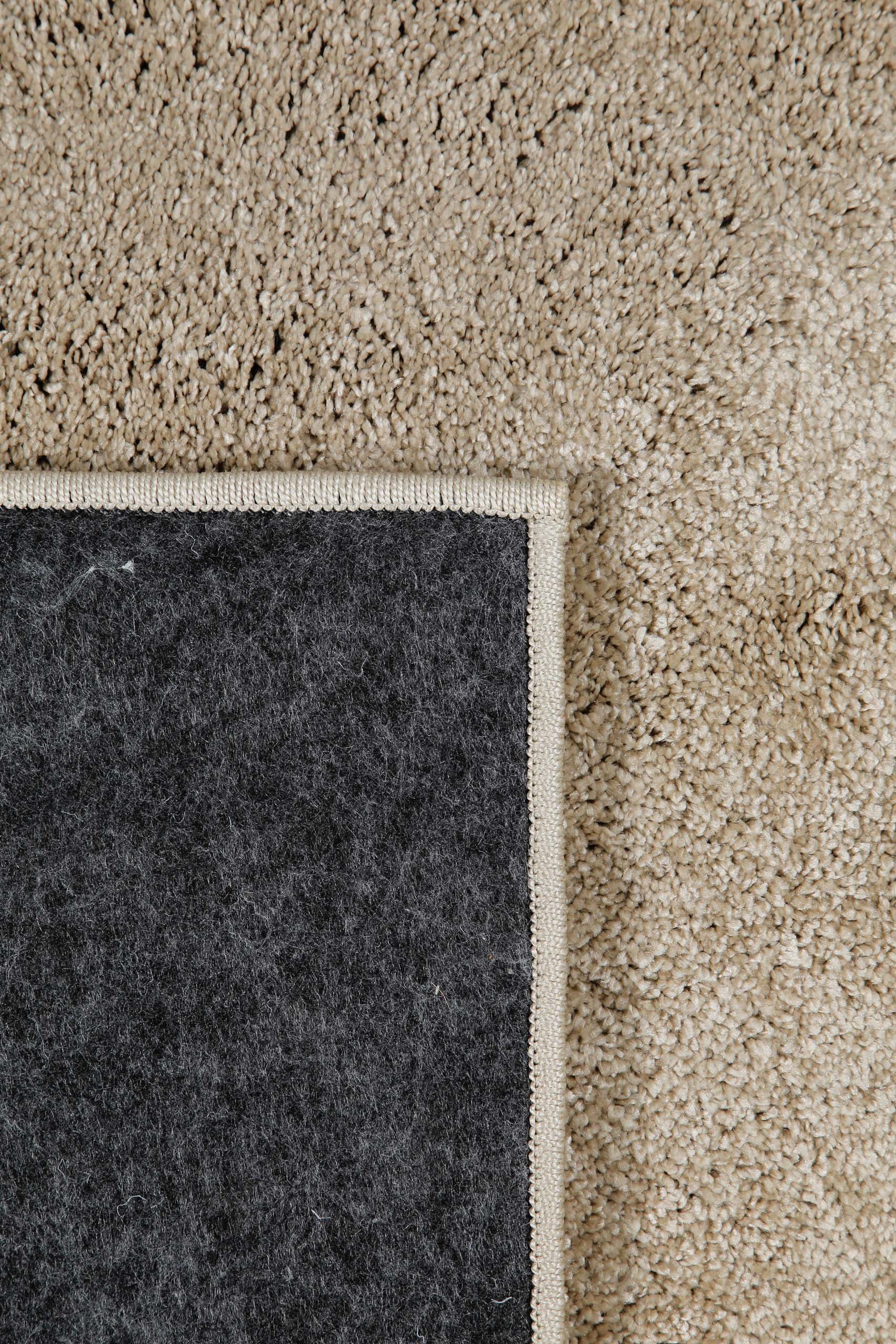 Wecon home Hochflor-Teppich »Manta«, rechteckig, 25 mm Höhe, Läufer, Langflor maschinell gewebt, robust, Wohn- & Schlafzimmer, uni
