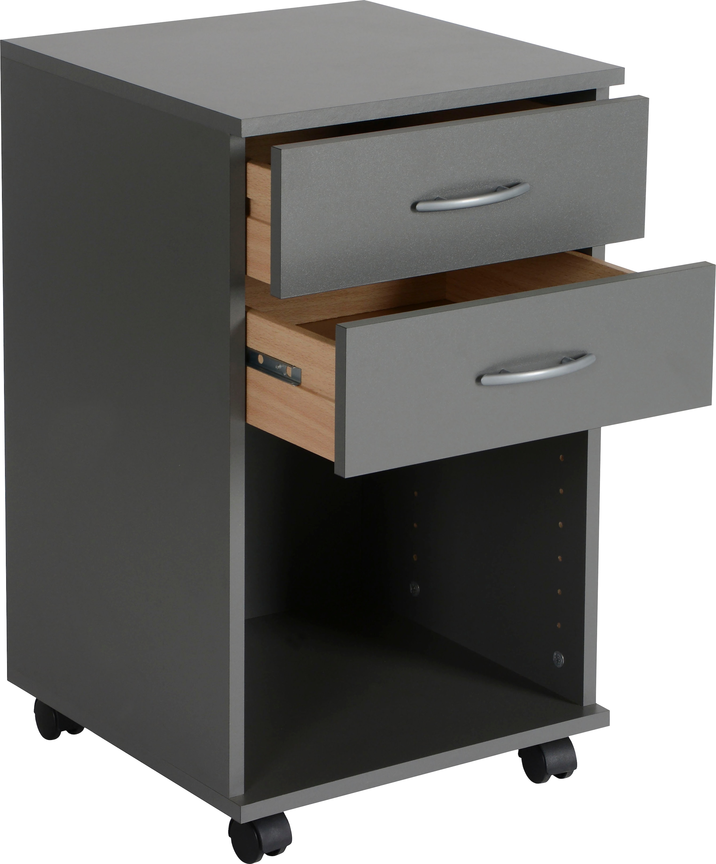 VOGL Möbelfabrik Rollcontainer »1191, Bürocontainer«, (1 St.), verschiedene Ausführungen, mit Schubladen, Höhe 67 cm, Made in Germany