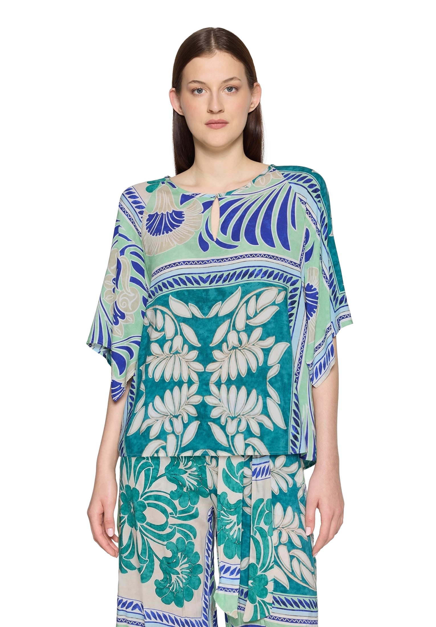 Cartoon Klassische Bluse »Casual-Bluse mit Muster«