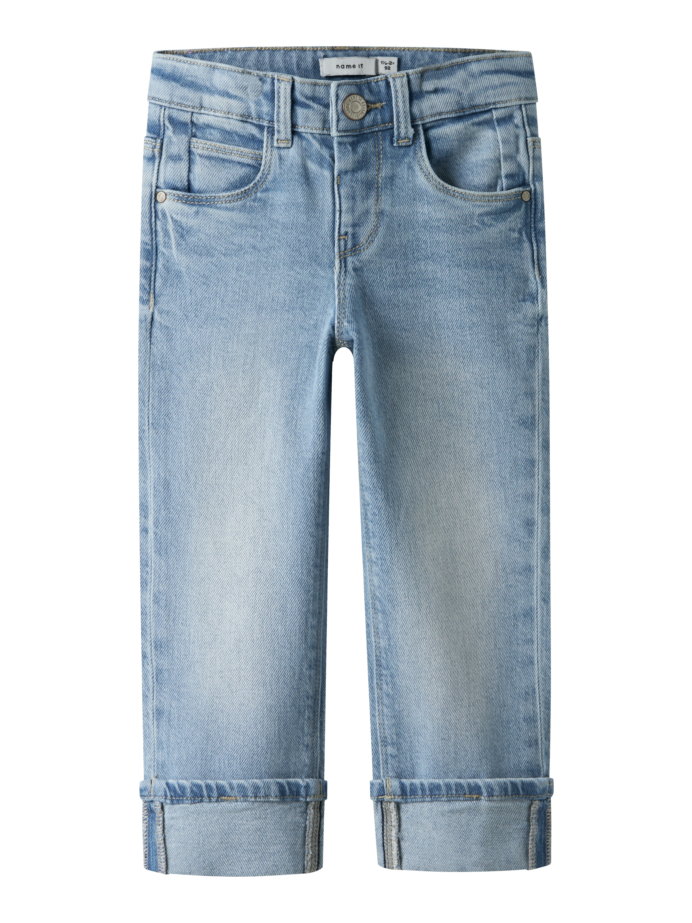Name It Straight-Jeans »NMFROSE STRAIGHT FOLD JEANS 4224-AZ NOOS«