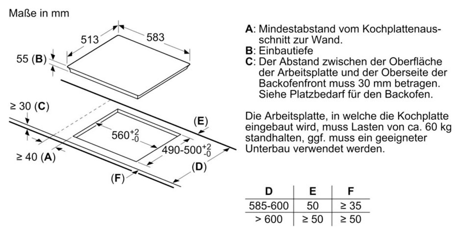 BOSCH Induktions Herd-Set »HEB578BS1«, mit Backwagen, Pyrolyse-Selbstreinigung
