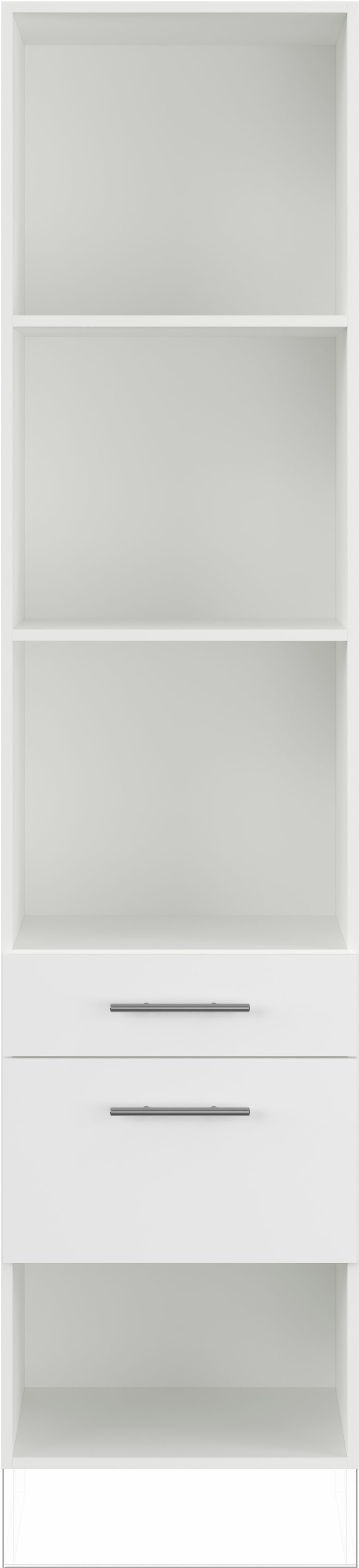 IMPULS KÜCHEN Seitenschrank »"Valencia", Breite/Höhe: 50/205,1 cm, mit Soft-Close« vormontiert, mit Schubkasten, mit Auszug, mit verstellbaren Fachböden