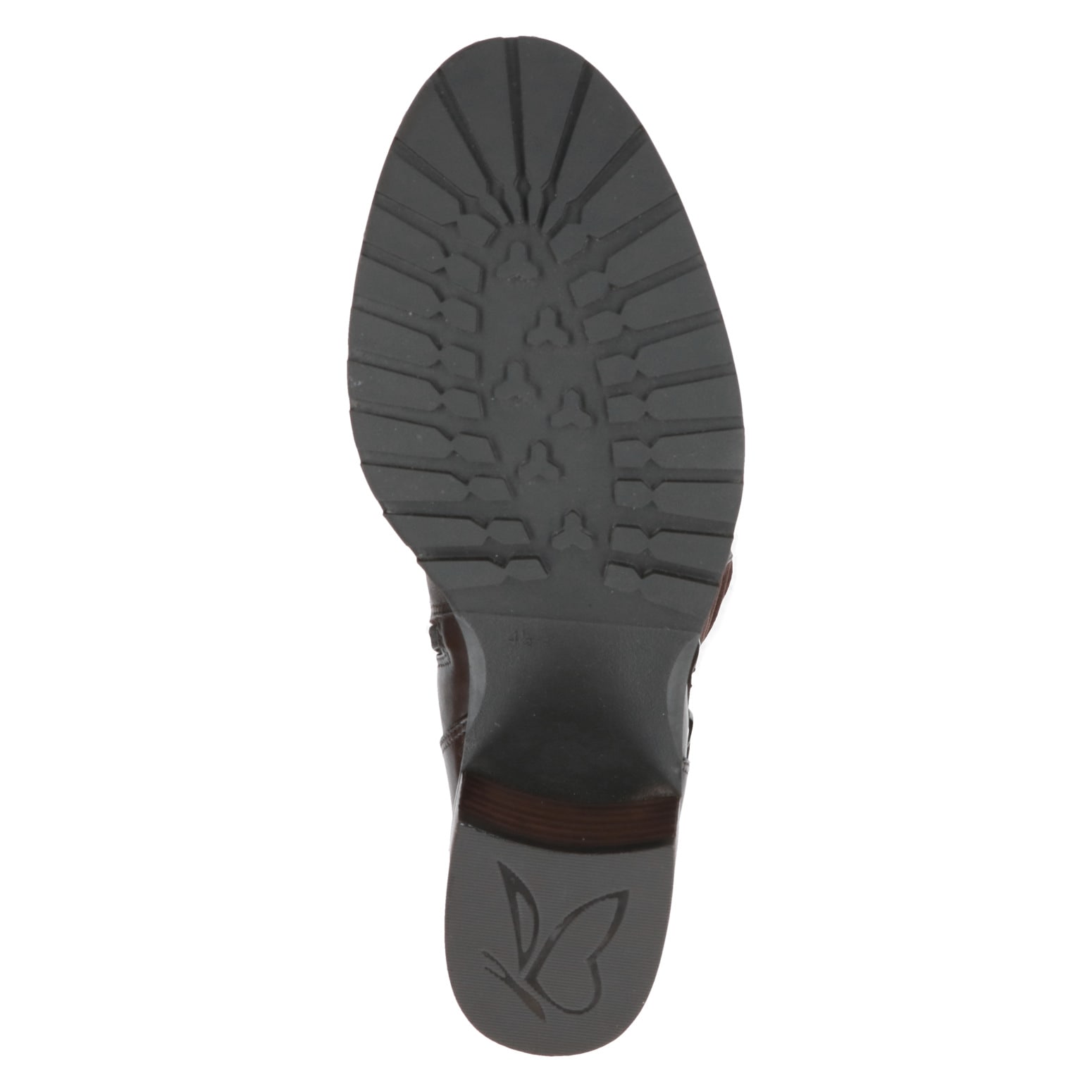 Caprice Stiefel, Blockabsatz, Langschaftstiefel, Businessstiefel mit Flechtband