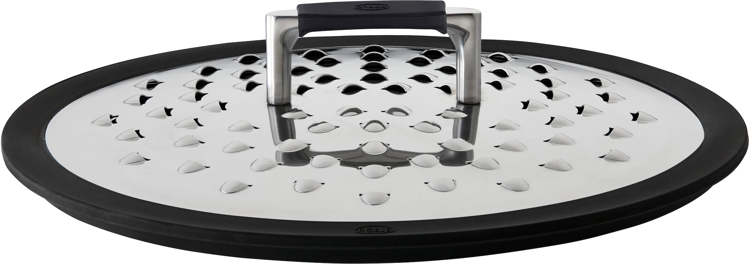 Rösle Spritzschutzdeckel passend für alle Brat- in grau, Größe Ø 29,5 cm