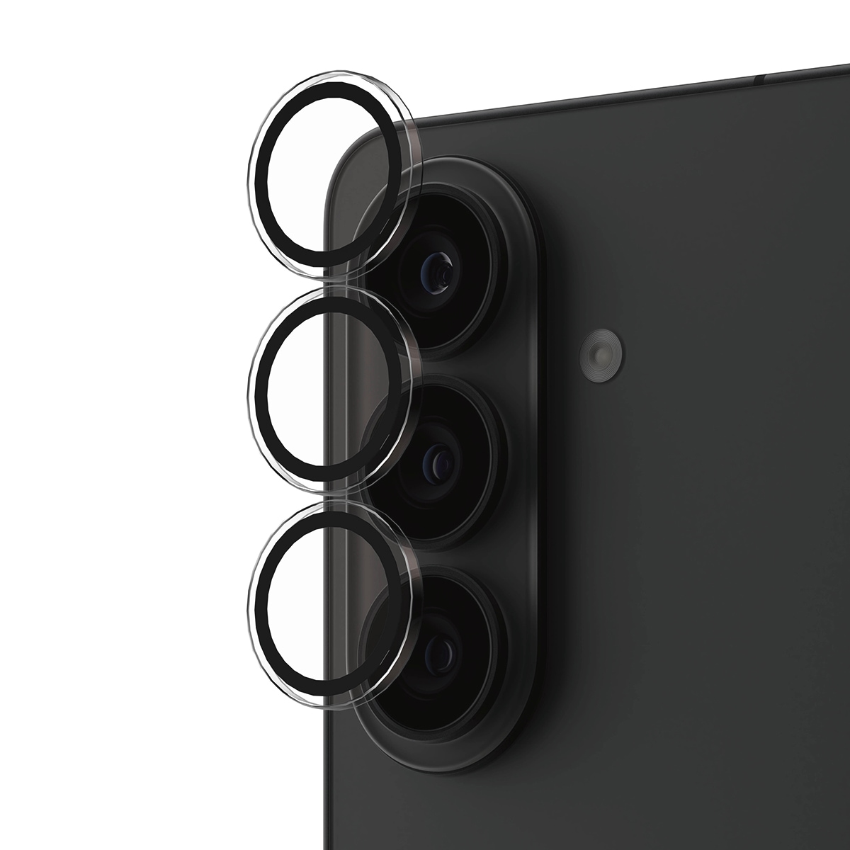 CARE by PanzerGlass Kameraschutzglas »Hoops Camera Lens Protector« für Samsung Galaxy S26;Samsung Galaxy S26+ Linsenschutz, Schutzfolie, Kameraschutz, kratz- & stoßfest