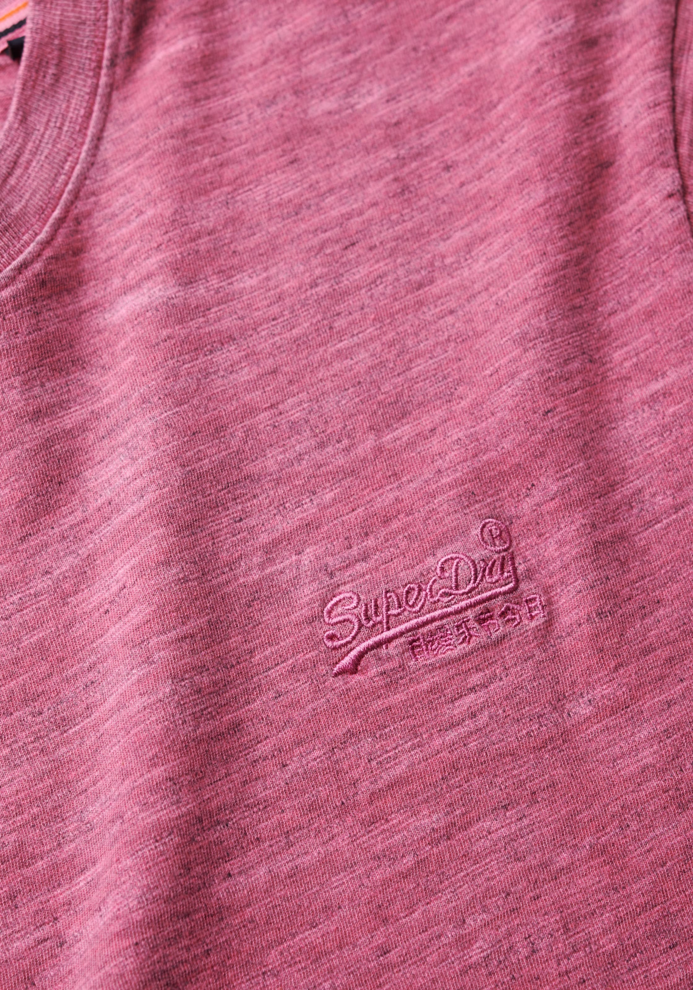 Superdry Rundhalsshirt »OD SLUB MARL T SHIRT«