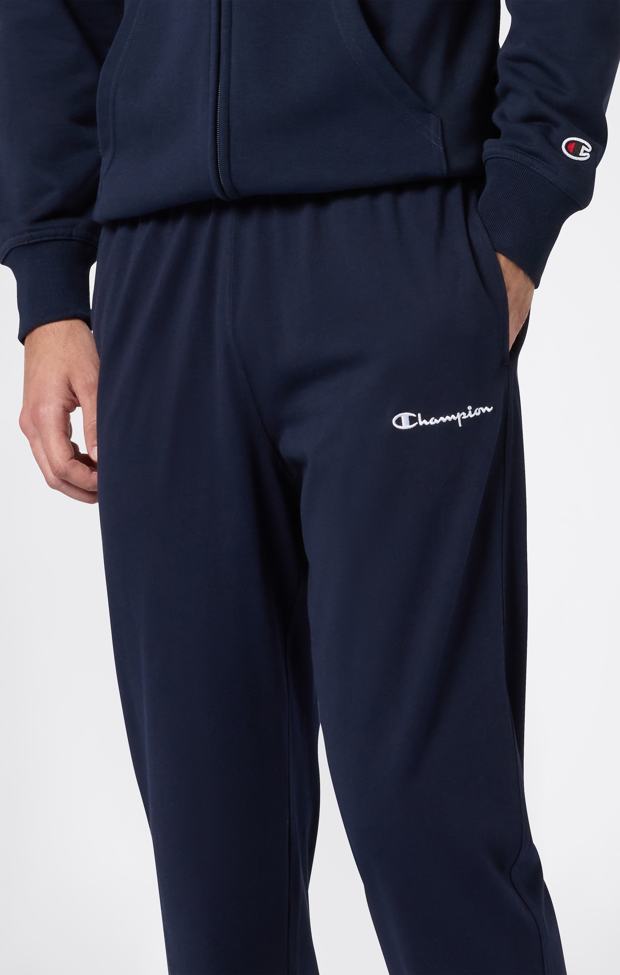 Champion Jogginghose »SPORTWEAR OPEN HEM PANTS Standard Fit Heavy Jersey«  aus Baumwolle, sportlicher Stil