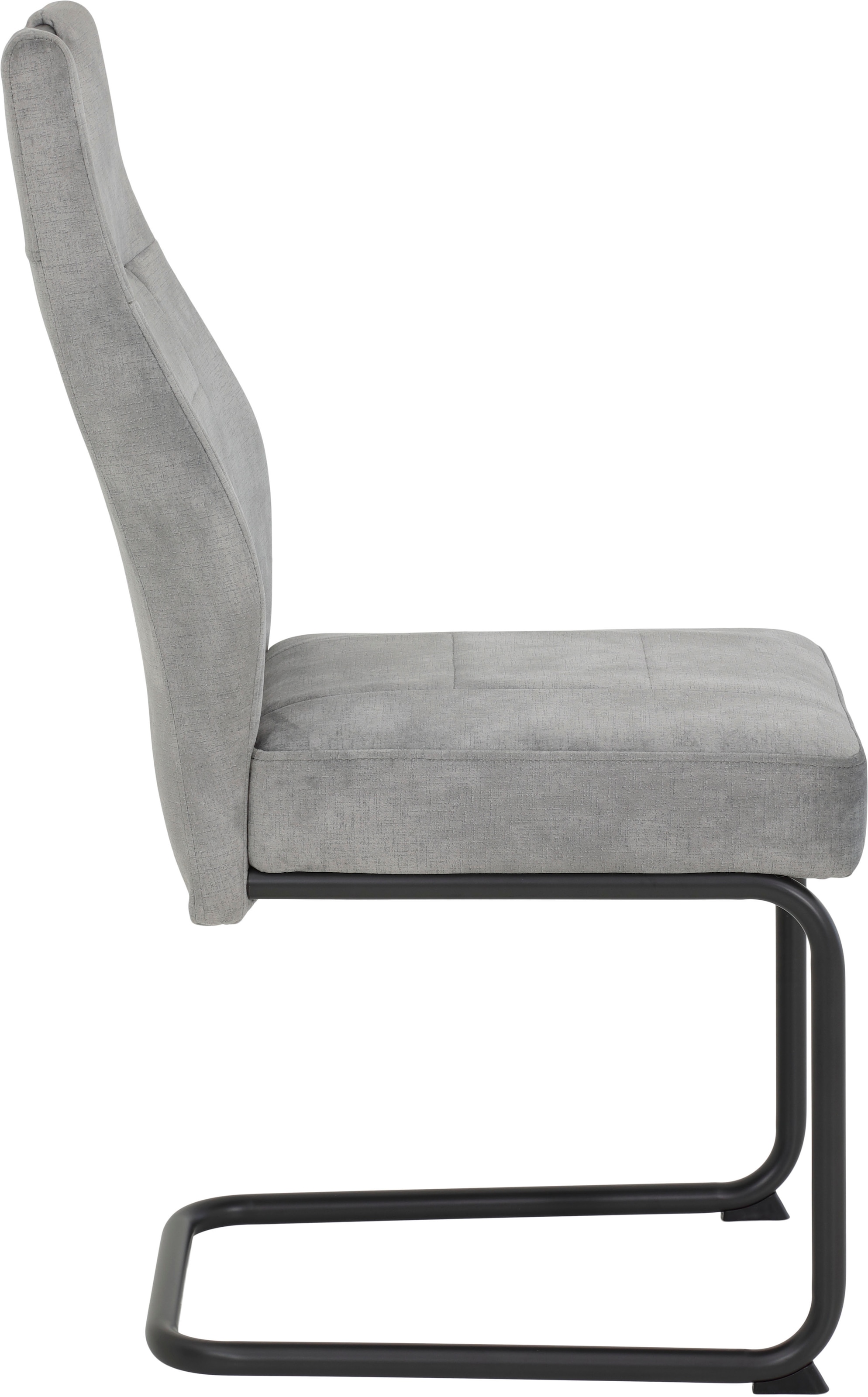 HELA Esszimmerstuhl »Linda S Schwingstuhl BESTSELLER«, (Set), 4 St., Samtvelours, mit Taschenfederkern Sitz, mit 140KG belastbar, Freischwinger