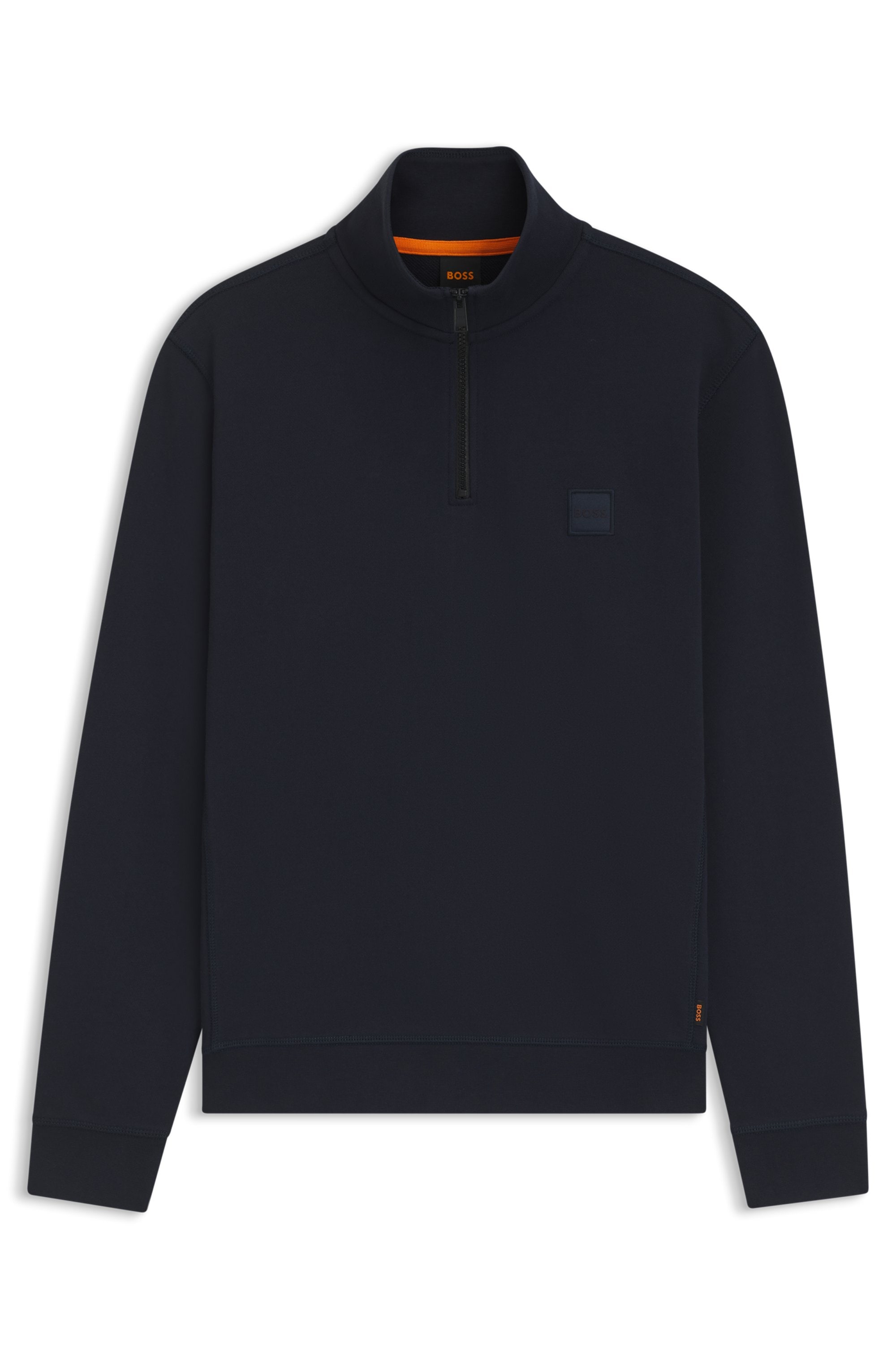 BOSS ORANGE Sweatshirt »Zetrust«, (1 tlg.), mit Reißverschluss am Kragen