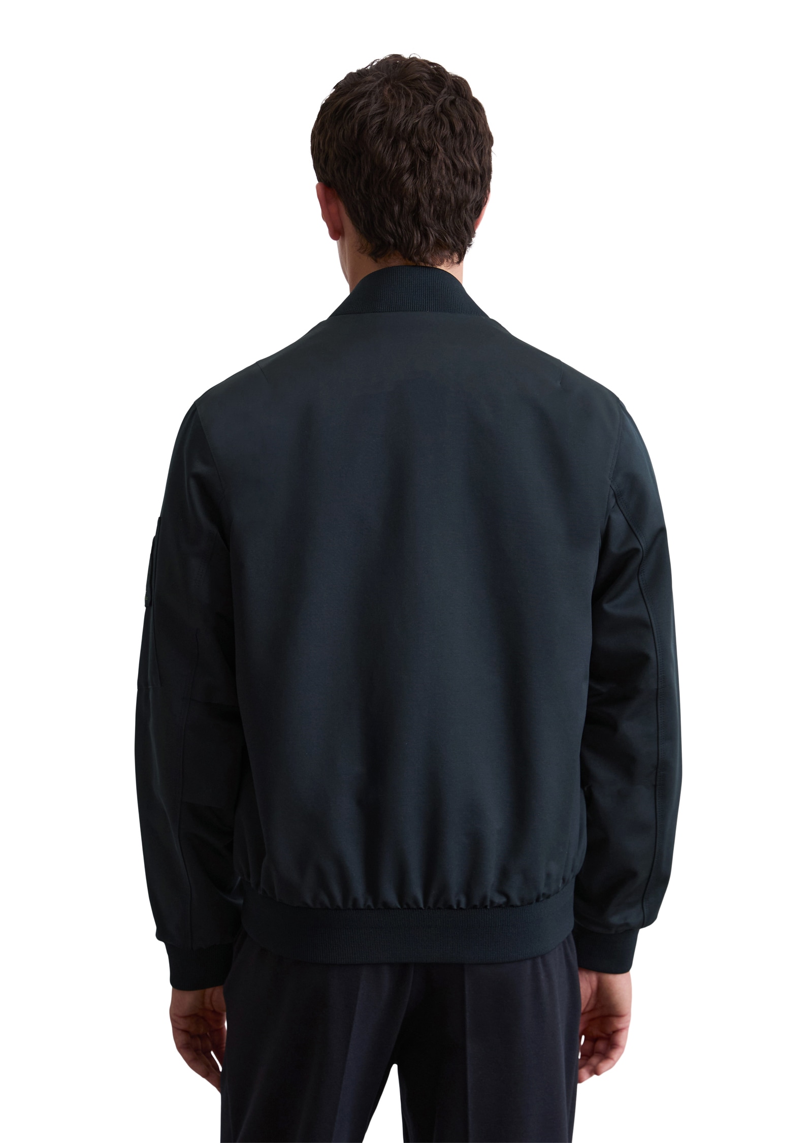 Marc O'Polo Canvasjacke »DFB Travel Collection« aus wasserabweisendem Micro-Canvas, weiche Rippbündchen, regular fit