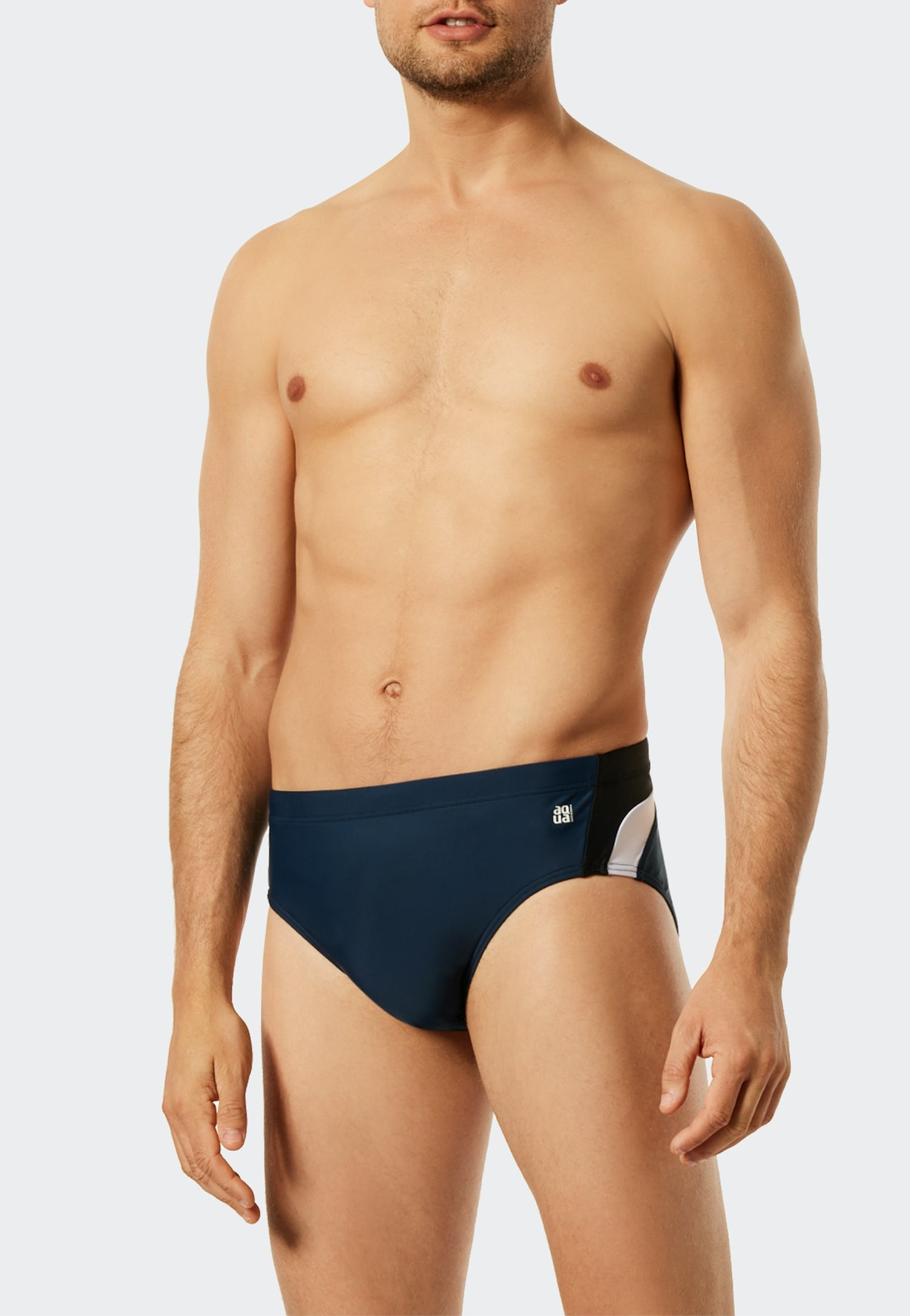 Schiesser Badeslip »Nautical Active«, mit komfortablem Innenslip, Bindekordel
