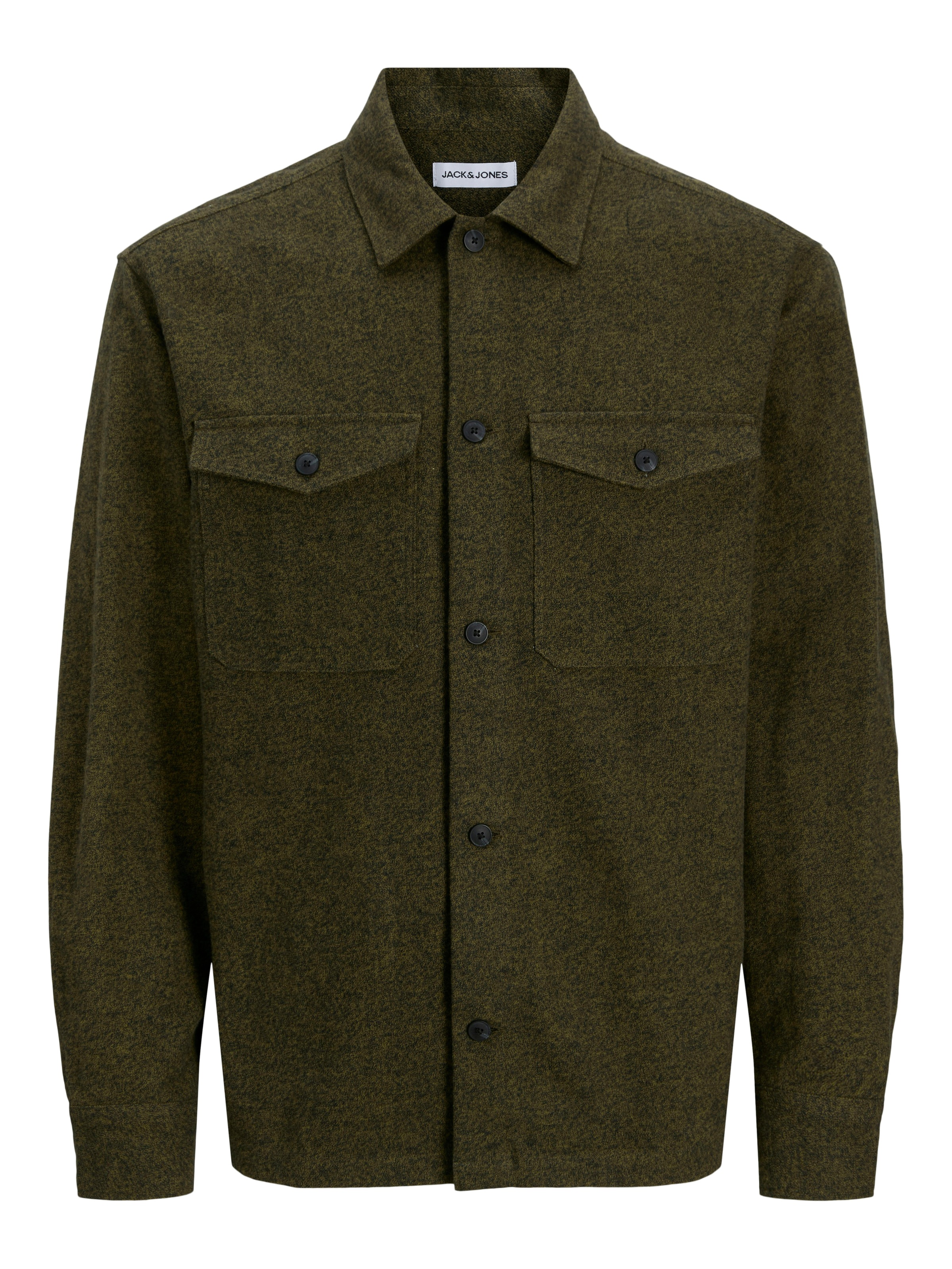 Jack & Jones Langarmhemd »JJEPERFECT MELANGE OVERSHIRT LS SN«