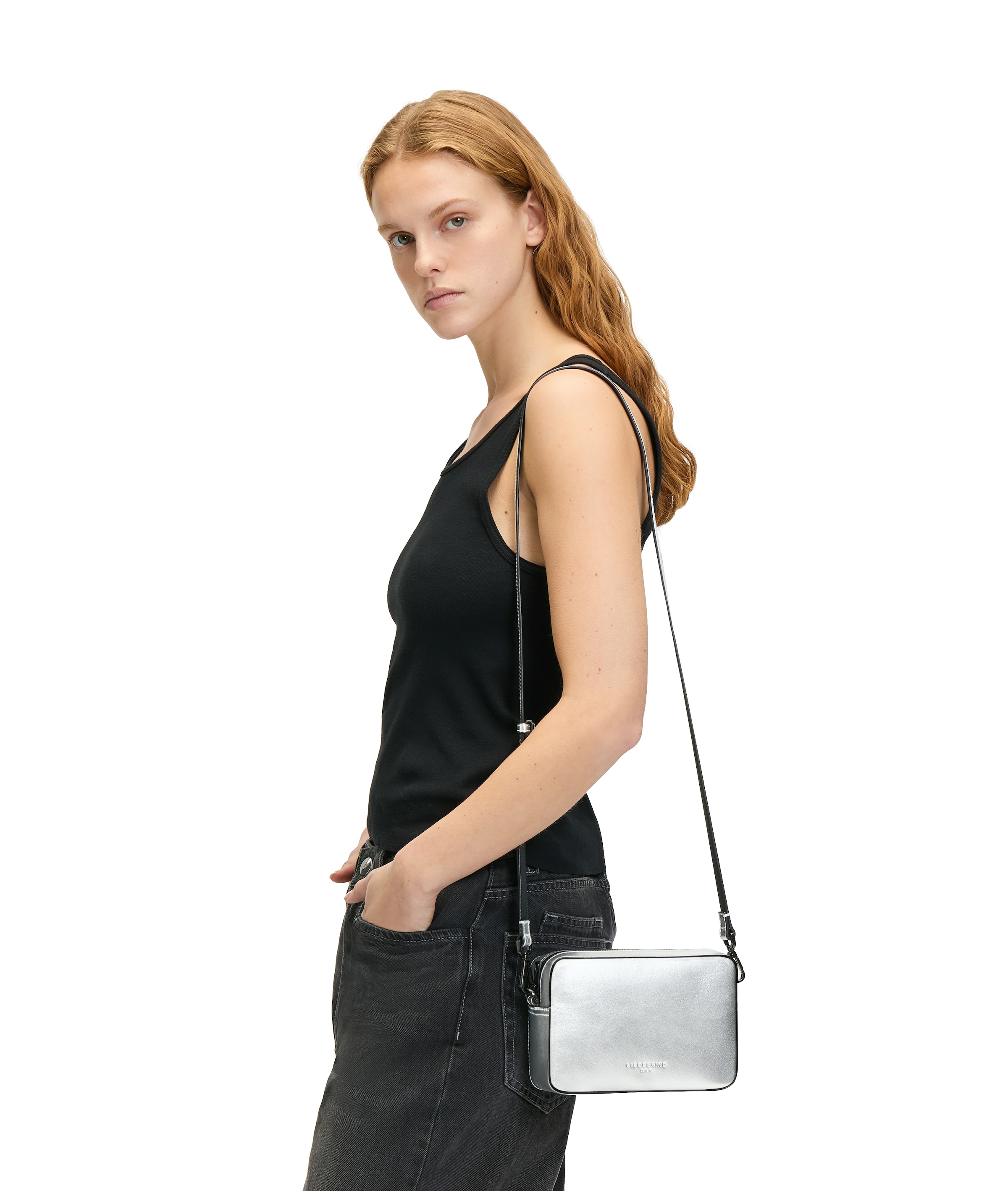 Liebeskind Berlin Mini Bag »CAMERA S HILLA SILVER«