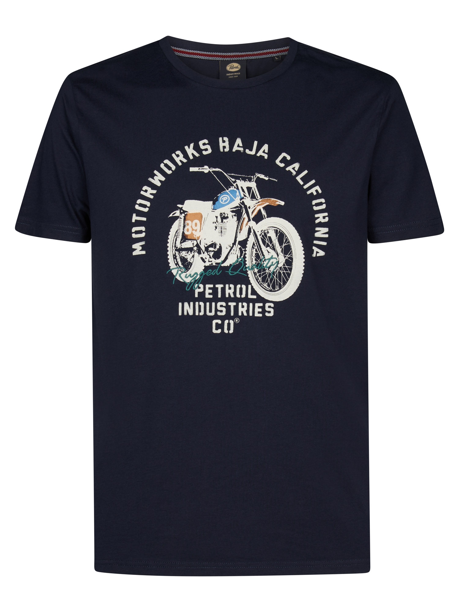 Petrol Industries T-Shirt »Men T-Shirt Claic Print« mit Logo Print