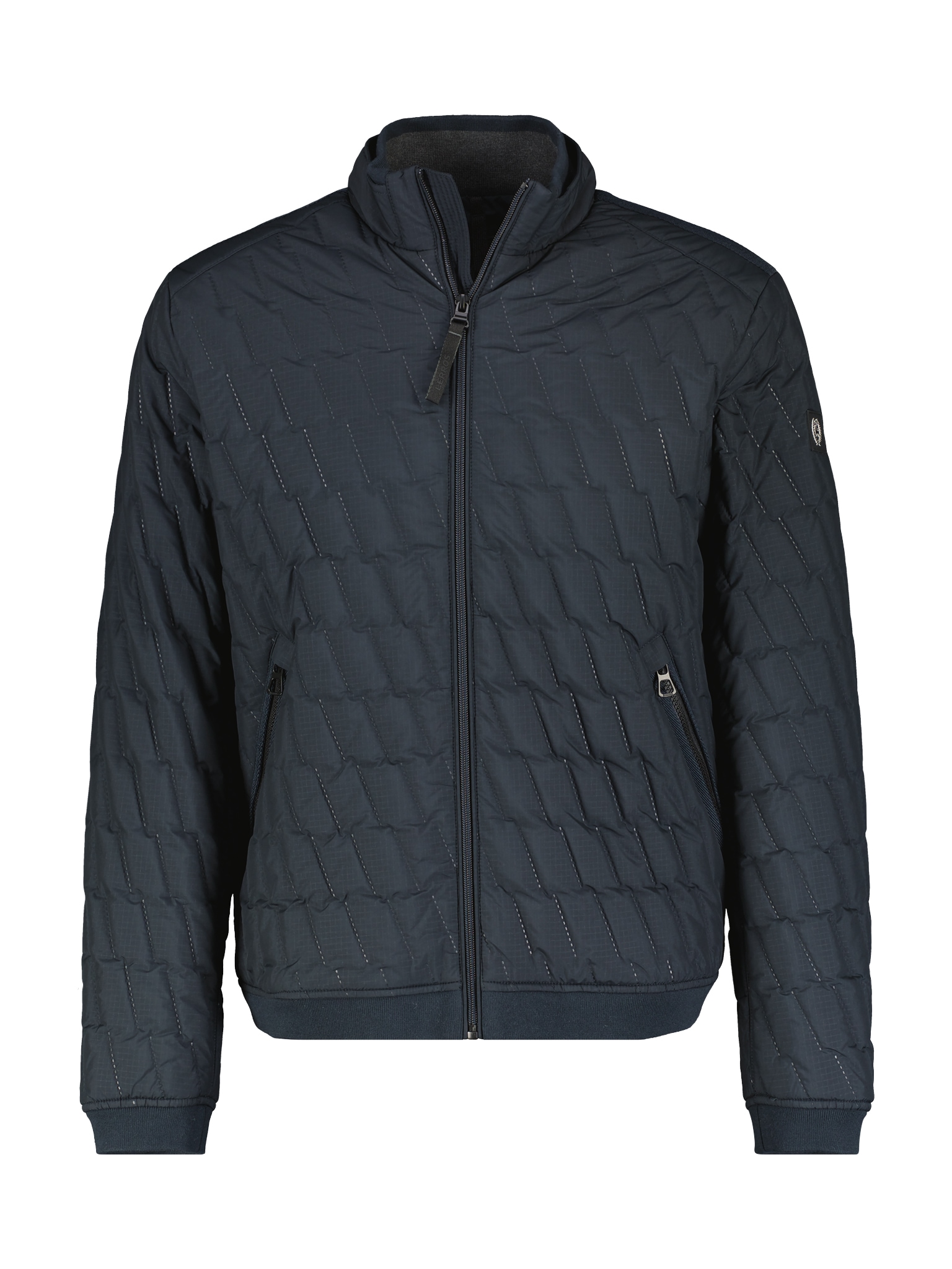 Outdoorjacke, in Unifarbe