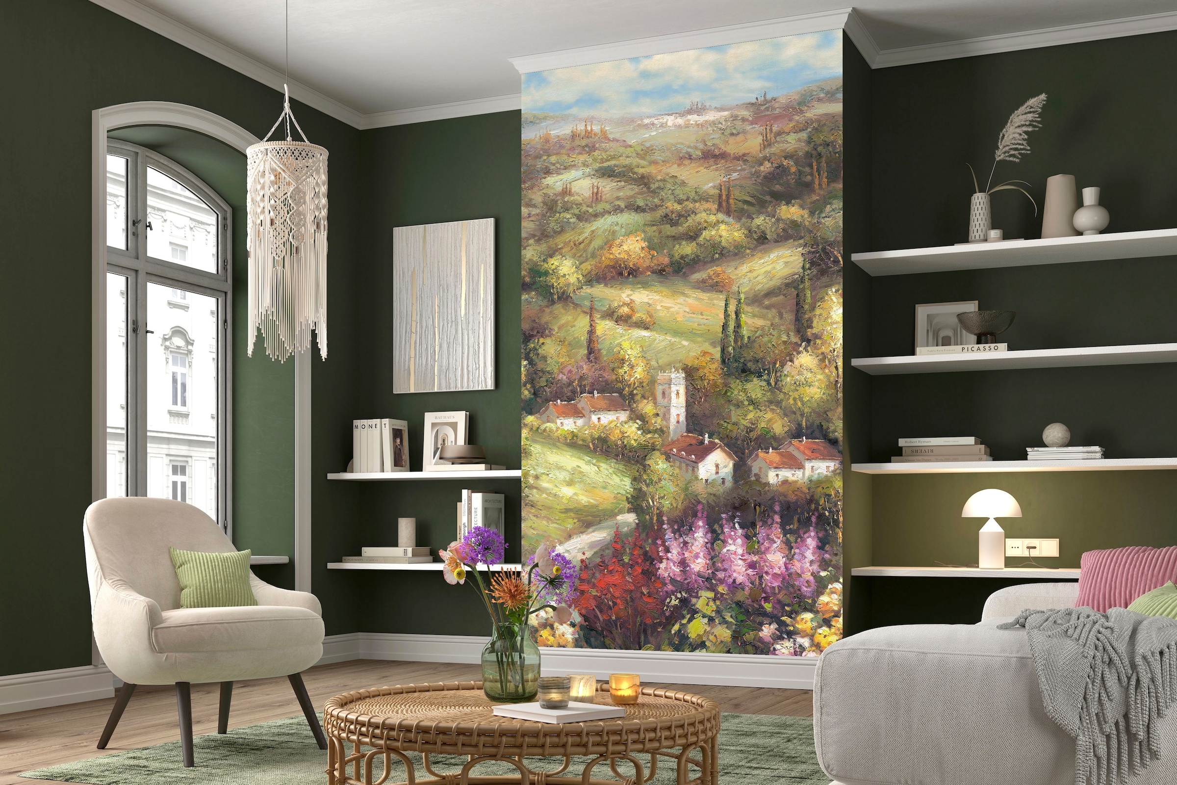 Fashion for walls Fototapete »Tuscany«, floral, Phthalate frei