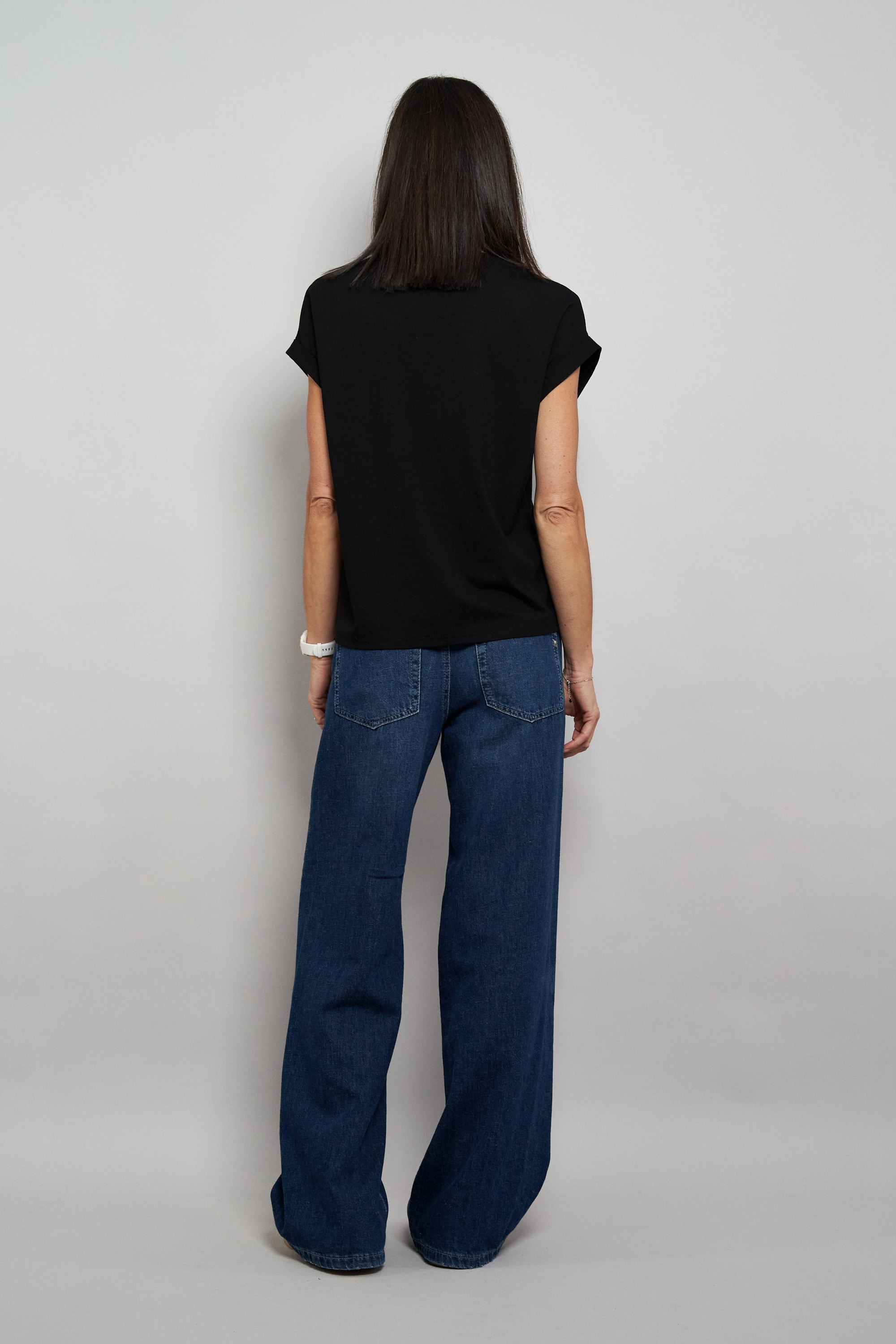 Seidel Moden Kurzarmshirt »Otto exclusiv« Rundhals mit Ärmelaufschlag -MADE IN GERMANY