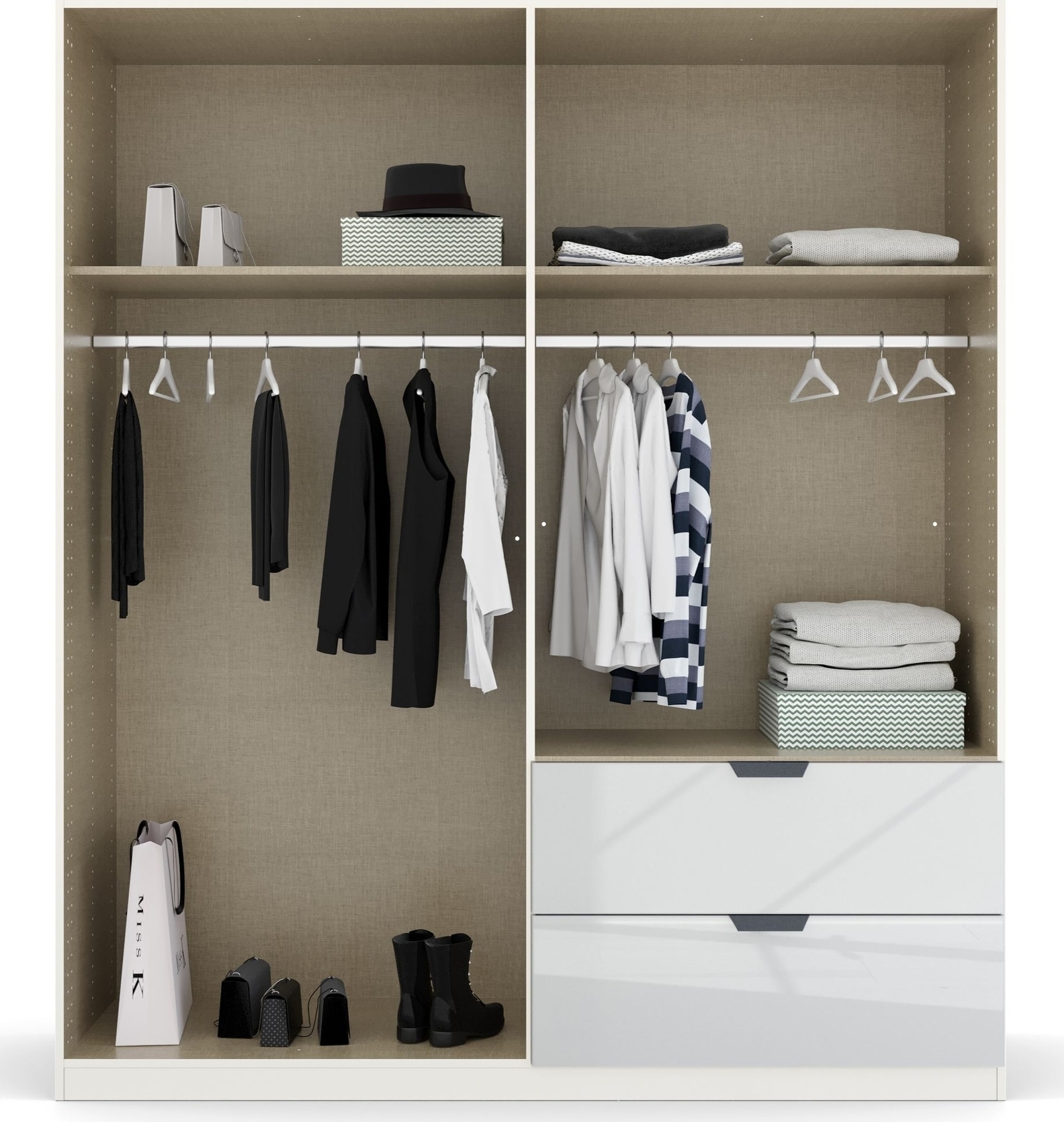 rauch Drehtürenschrank »Modern by Quadra Spin«