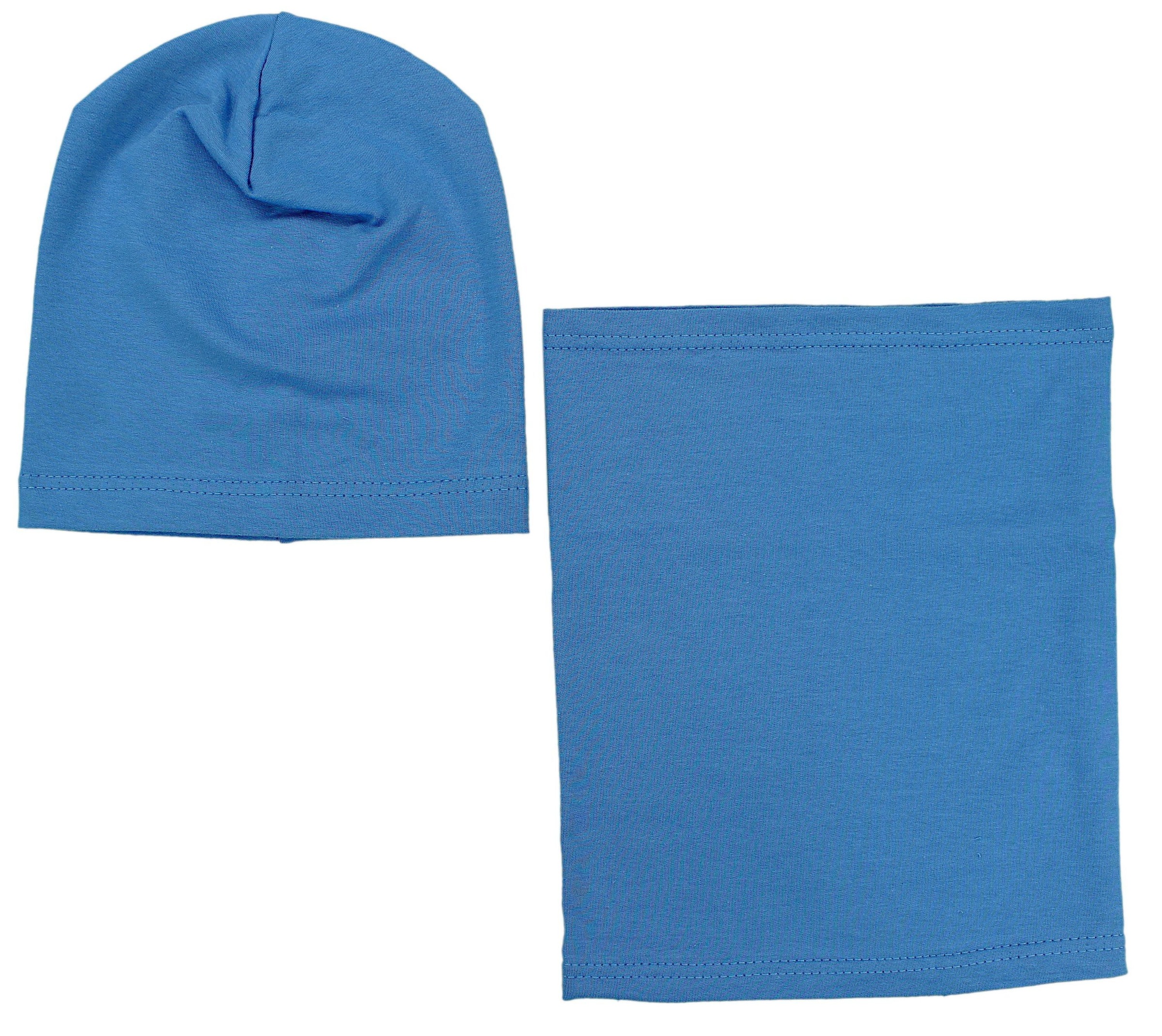 TupTam Beanie »Mütze Kinder Beanie Mütze Schlauchschal Set«