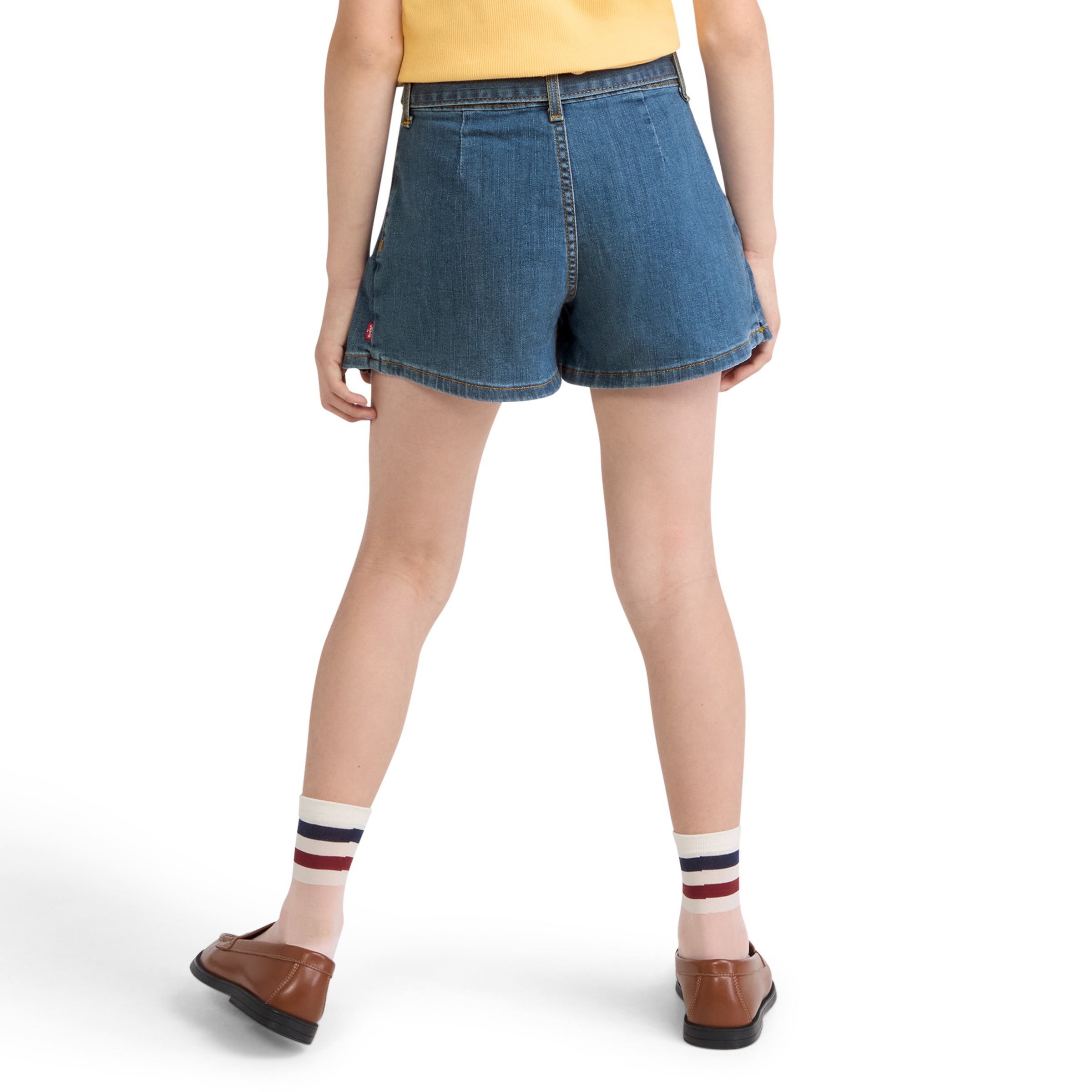 Levi's® Kids Jeansrock »LVG PLEATED SKORT W BELT« Denim-Rock-Shorts mit Jeans-Gürtel - für Girls