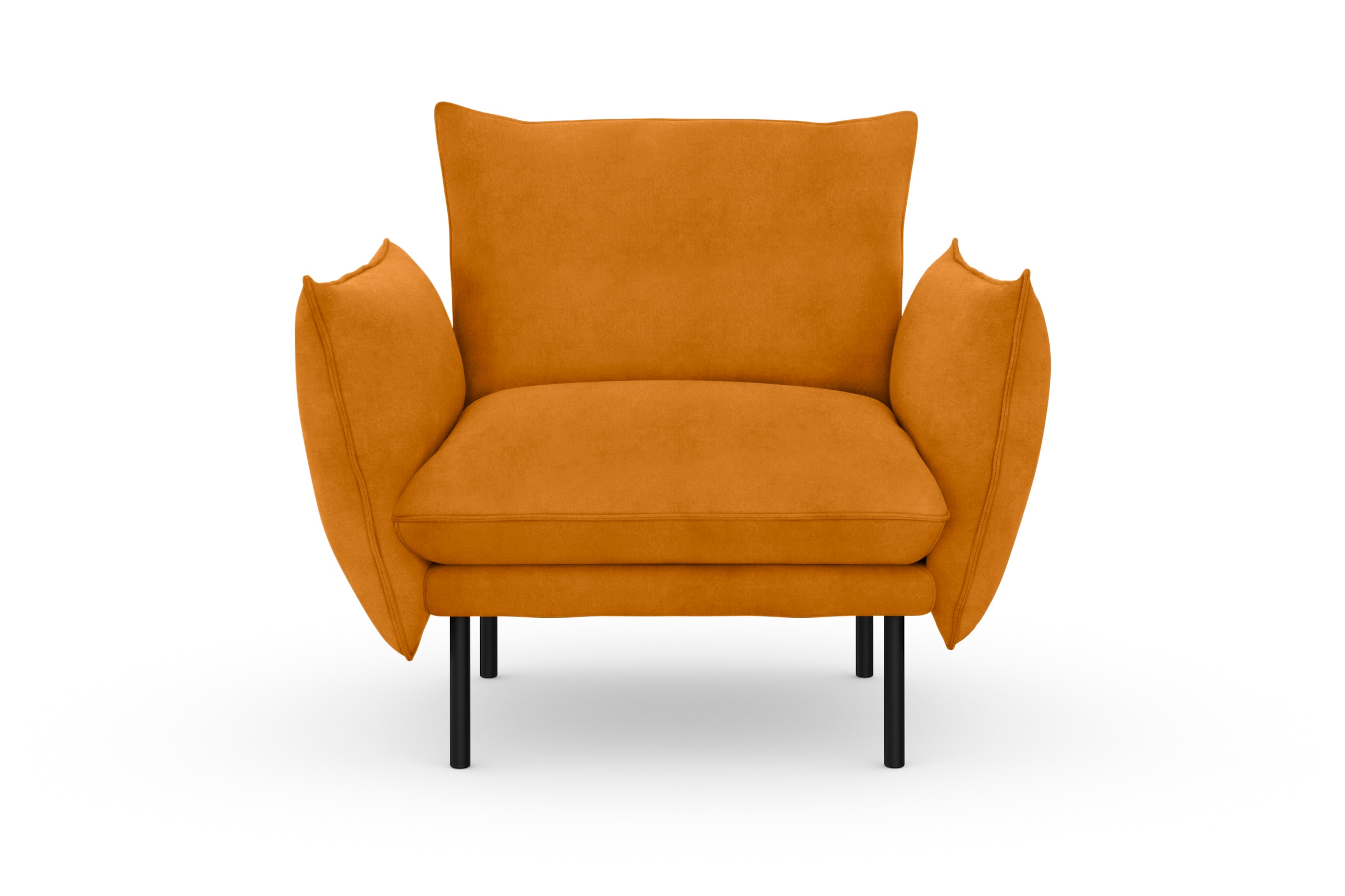 andas Sessel »Stine Cocktailsessel«, Besonderes Design durch Kissenoptik und Keder, by Morten Georgsen
