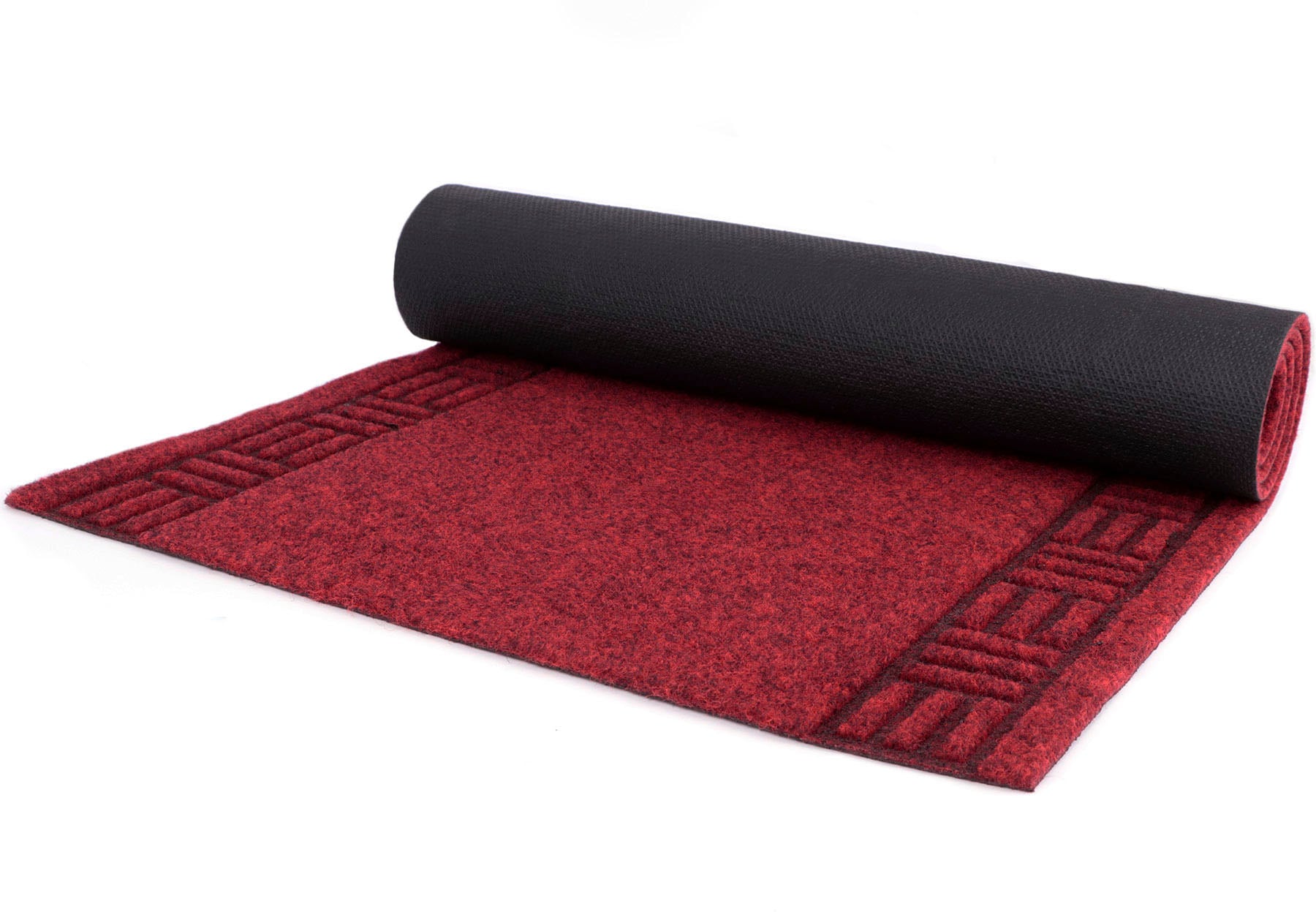 Primaflor-Ideen in Textil Läufer »Schmutzfangläufer PRIMAVERA, Made in Belgium«, rechteckig, 8 mm Höhe, Schmutzfangmatte, meliert, mit Bordüre, strapazierfähig, waschbar